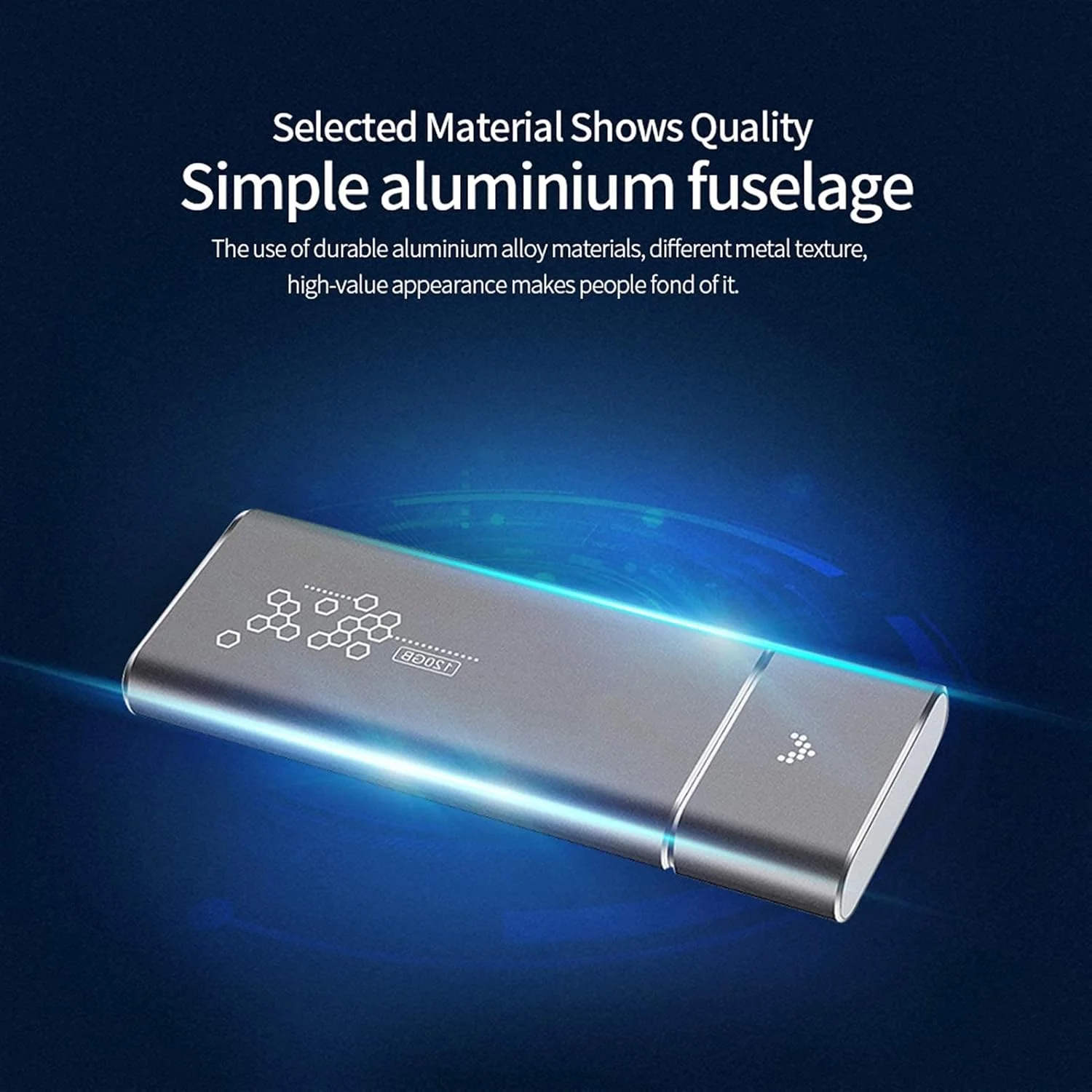 درایو حالت جامد اکسترنال SSD با ظرفیت 1 ترابایت / 512 گیگابایت / 256 گیگابایت، حافظه پشتیبان قابل حمل USB 3.0، مناسب برای رایانه های شخصی، لپ تاپ ها، مک بوک، تلویزیون های هوشمند و سایر دستگاه ها (128 گیگابایت، مشکی)