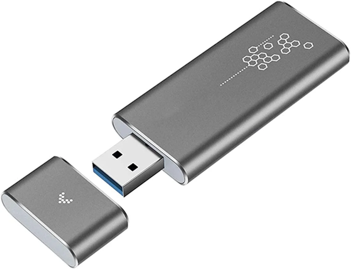 درایو حالت جامد اکسترنال SSD با ظرفیت 1 ترابایت / 512 گیگابایت / 256 گیگابایت، حافظه پشتیبان قابل حمل USB 3.0، مناسب برای رایانه‌های شخصی، لپ‌تاپ‌ها، مک‌بوک، تلویزیون‌های هوشمند و سایر دستگاه‌ها (256 گیگابایت، خاکستری)