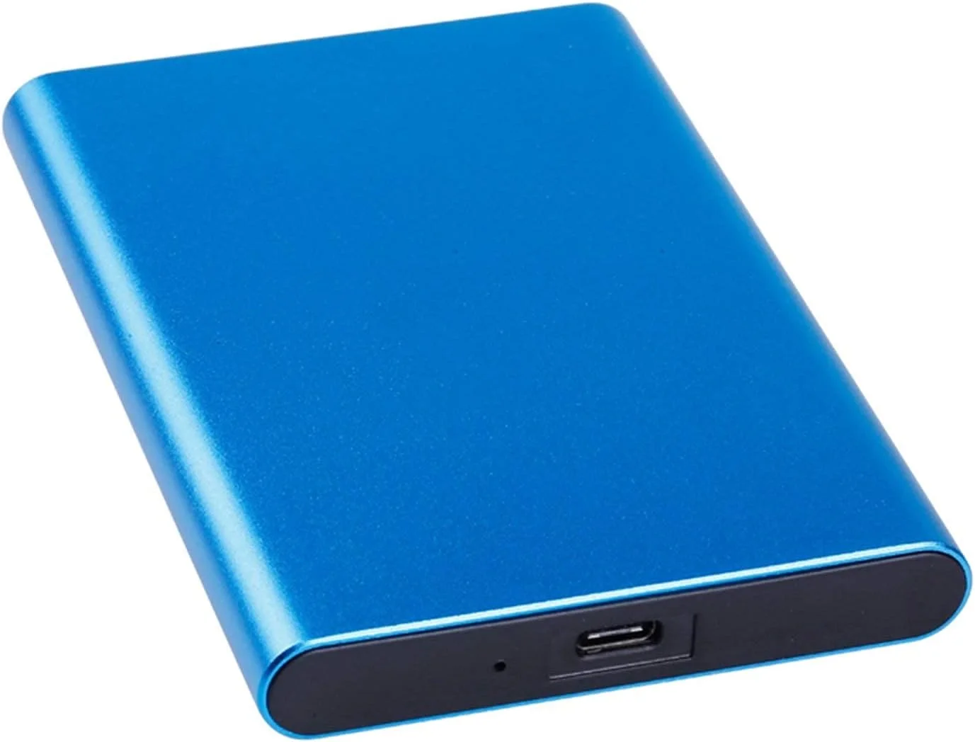 درایو حالت جامد اکسترنال SSD با ظرفیت 1 ترابایت / 512 گیگابایت / 256 گیگابایت / 128 گیگابایت، هارد درایو قابل حمل USB 3.1 Gen 2 Type-C، مناسب برای کامپیوتر رومیزی، لپ تاپ، مک بوک، تلویزیون هوشمند (128 گیگابایت، آبی)