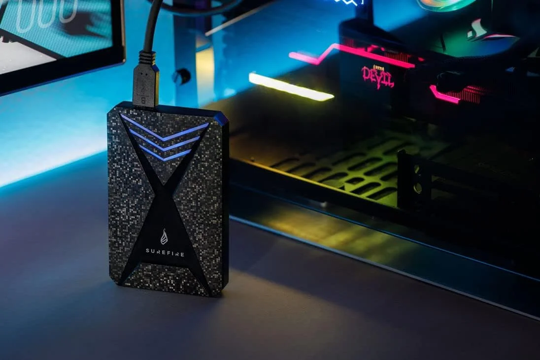 حافظه اس اس دی گیمینگ SureFire Bunker USB 3.2 Gen 1 با ظرفیت 512 گیگابایت - مشکی