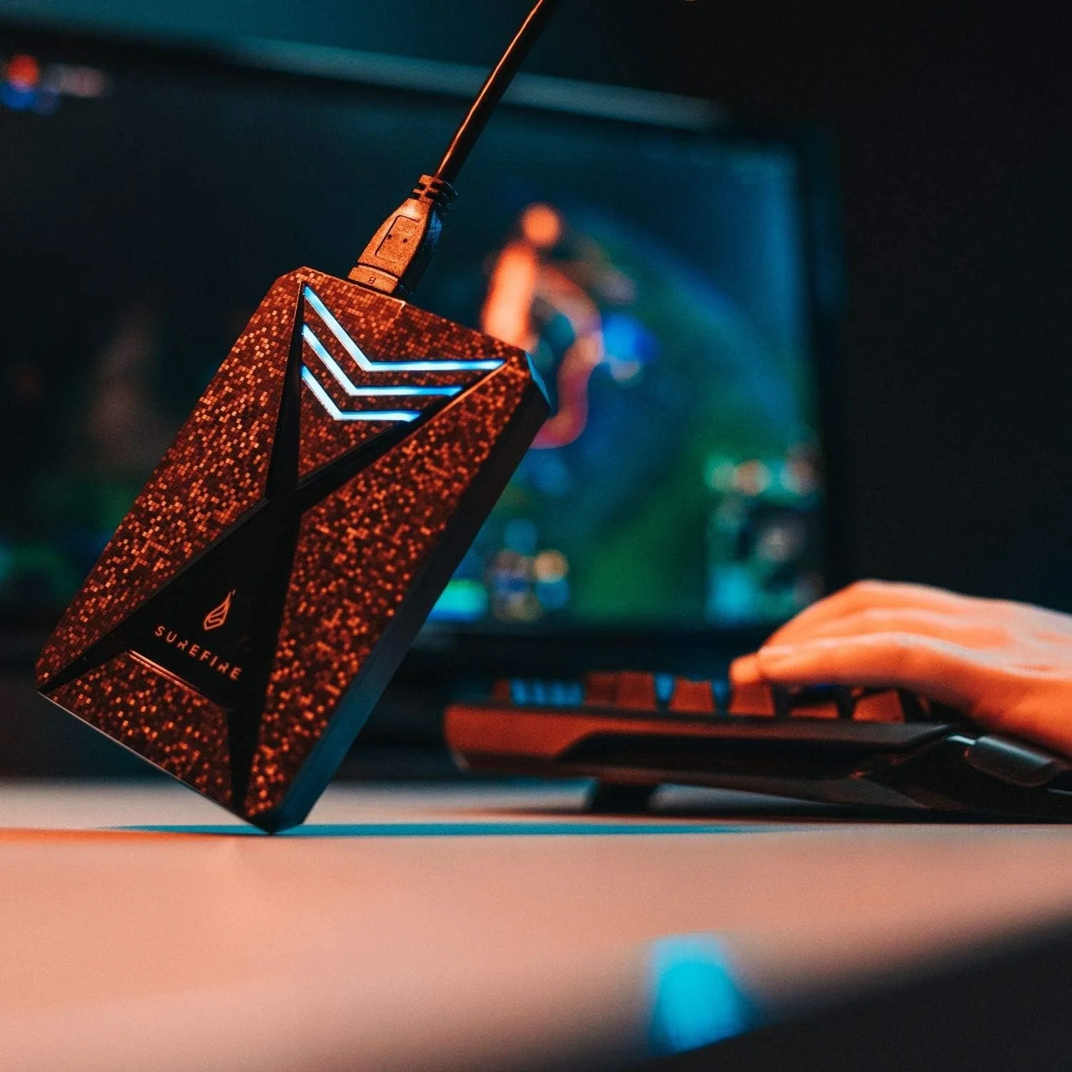 حافظه اس اس دی گیمینگ SureFire Bunker USB 3.2 Gen 1 با ظرفیت 512 گیگابایت - مشکی