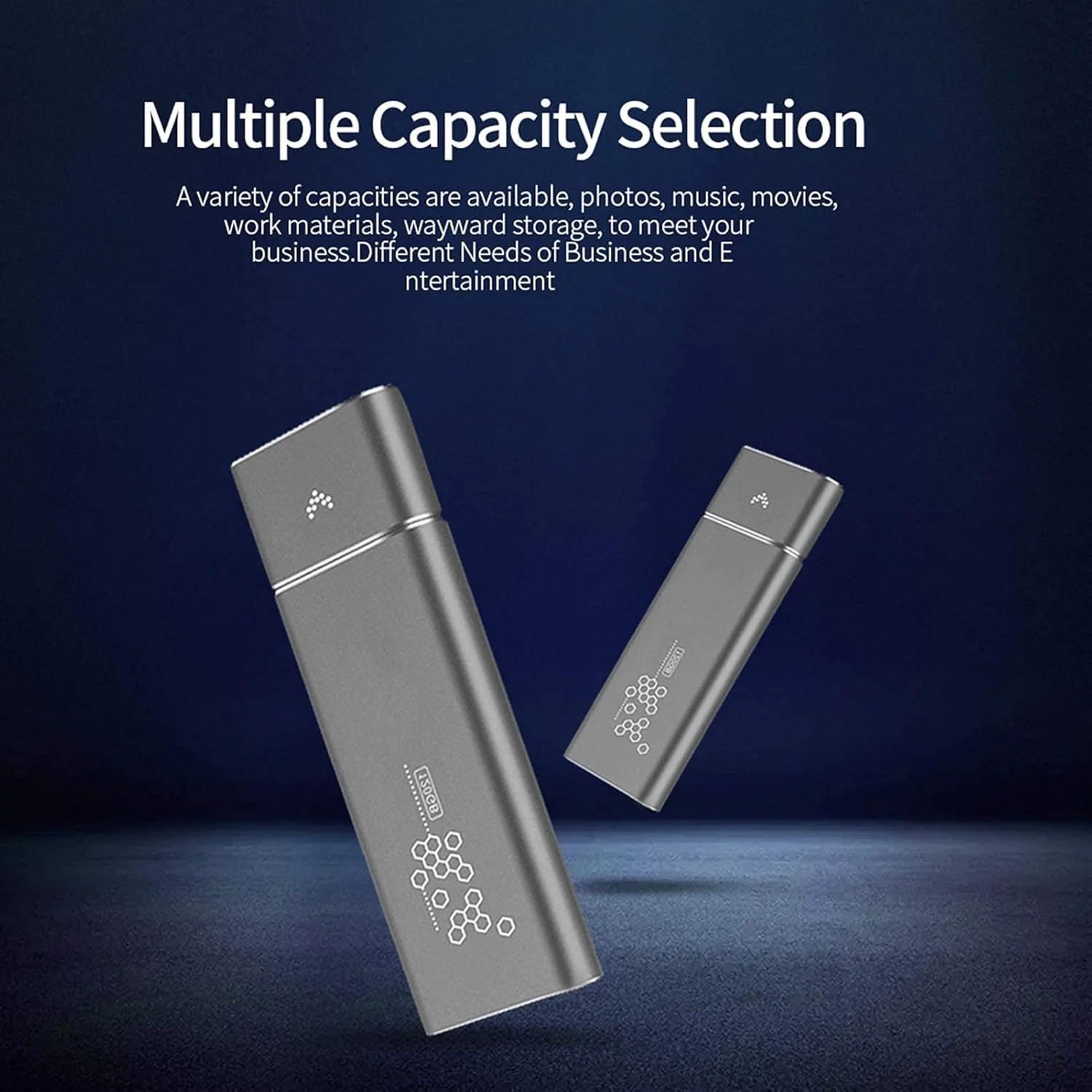 درایو حالت جامد اکسترنال SSD با ظرفیت 1 ترابایت / 512 گیگابایت / 256 گیگابایت، حافظه پشتیبان قابل حمل USB 3.0، مناسب برای کامپیوترهای شخصی، لپ‌تاپ‌ها، مک‌بوک، تلویزیون‌های هوشمند و سایر دستگاه‌ها (1 ترابایت، آبی)