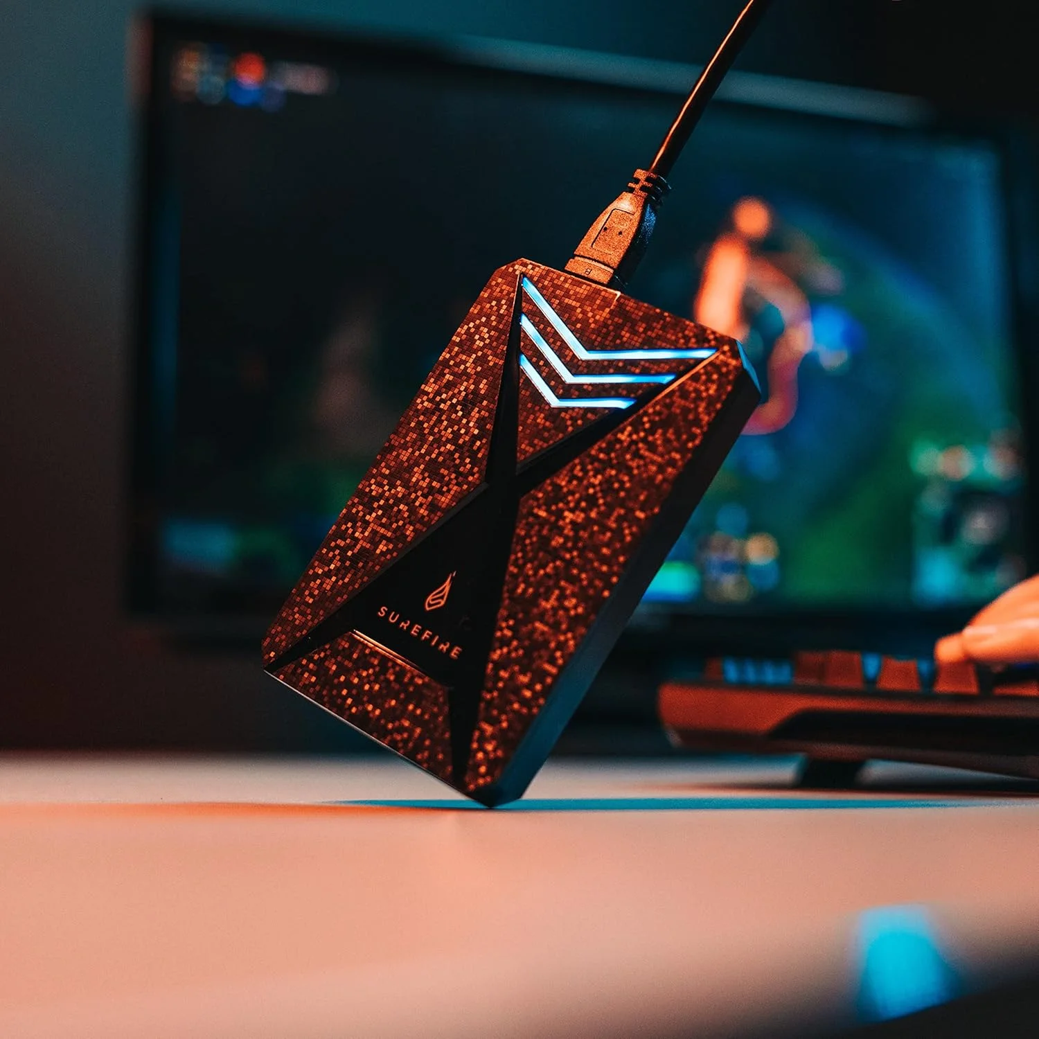 حافظه اس اس دی گیمینگ SureFire Bunker USB 3.2 Gen 1 با ظرفیت 1 ترابایت - مشکی