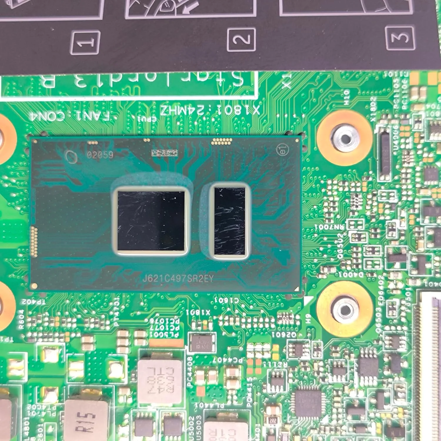 مادربرد جایگزین لپ تاپ مدل Star Lord 13-B 15264-1 برای Dell Inspiron 15 7569 2-in-1 با پردازنده i5-6200U شماره قطعه 0X6C95 X6C95 مادربرد جایگزین لپ تاپ مدل Star Lord 13-B 15264-1 برای Dell Inspiron 15 7569 2-in-1 با پردازنده i5-6200U شماره قطعه 0X6C95 X6C95