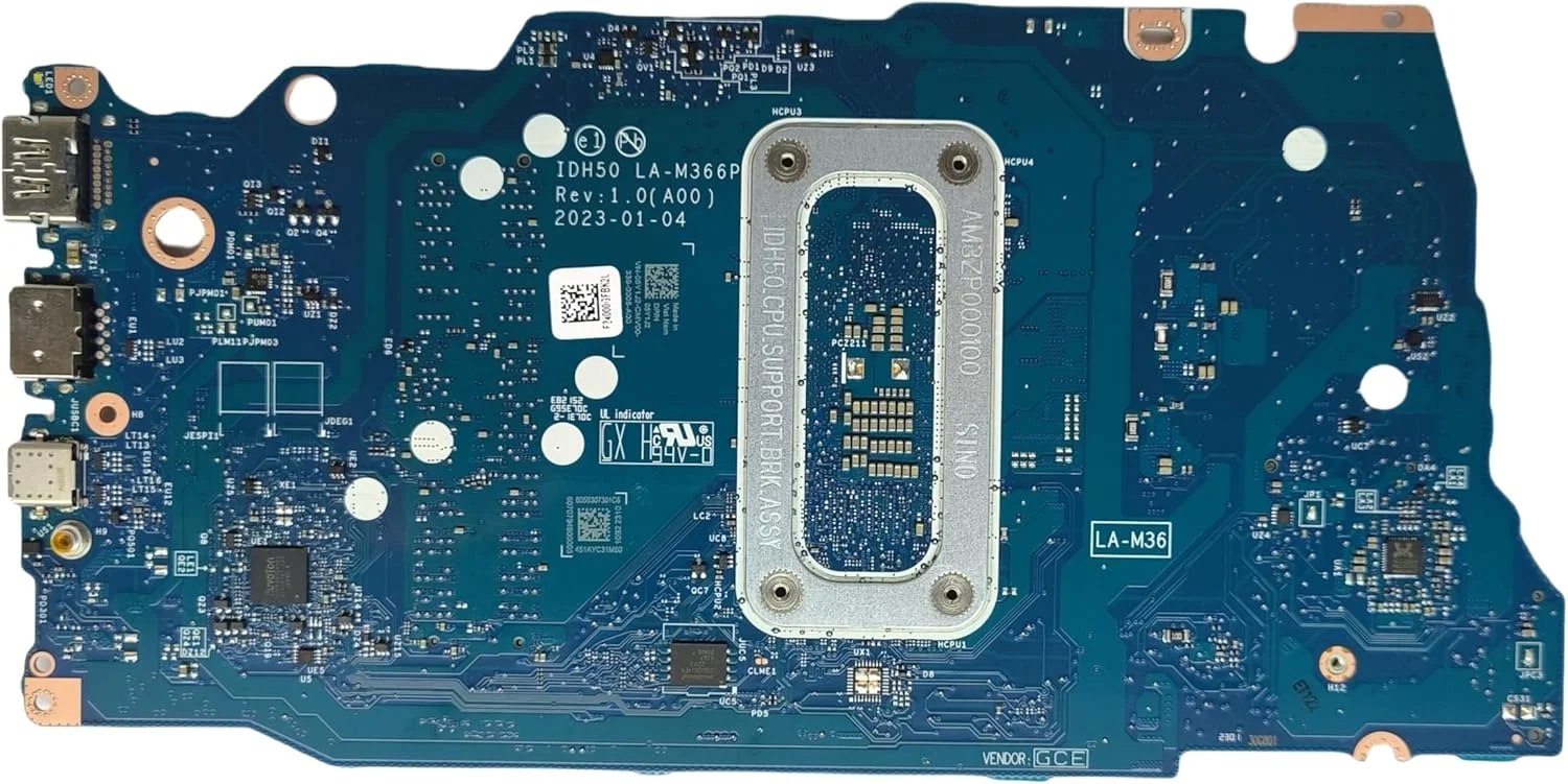 مادربرد جایگزین لپ تاپ IDH50 LA-M366P برای Dell Inspiron 15 3530، برد سیستم پردازنده i3-1305U مدل 05Y1J2 5Y1J2 مادربرد جایگزین لپ تاپ IDH50 LA-M366P برای Dell Inspiron 15 3530، برد سیستم پردازنده i3-1305U مدل 05Y1J2 5Y1J2