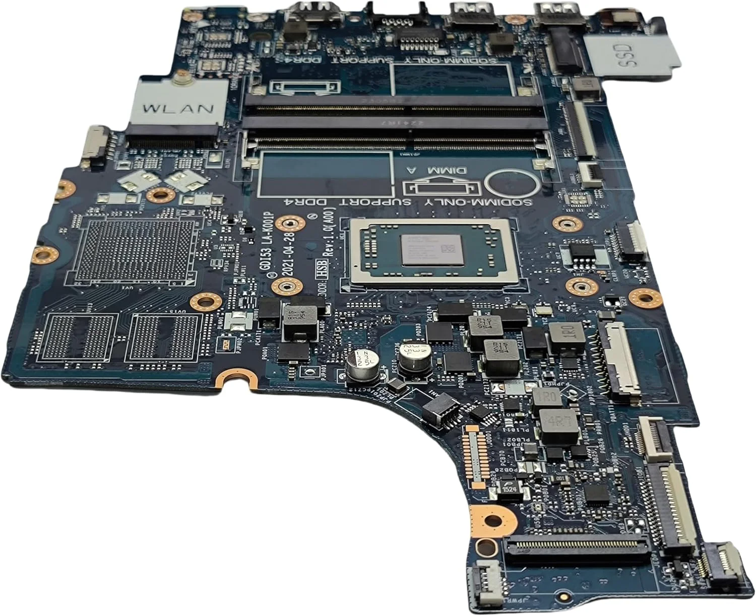 مادربرد جایگزین لپ تاپ GDI53 LA-K001P برای Dell inspiron 3505، برد اصلی سیستم با پردازنده Athlon Silver 3050U، شماره قطعه 0P92W5 P92W5