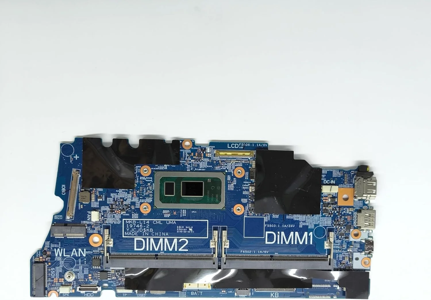 مادربرد جایگزین لپ تاپ مدل MKB_L14 CML UMA 19746-2 برای Dell Latitude 3410، پردازنده i7-10510U، شماره قطعه 0FDJTY FDJTY