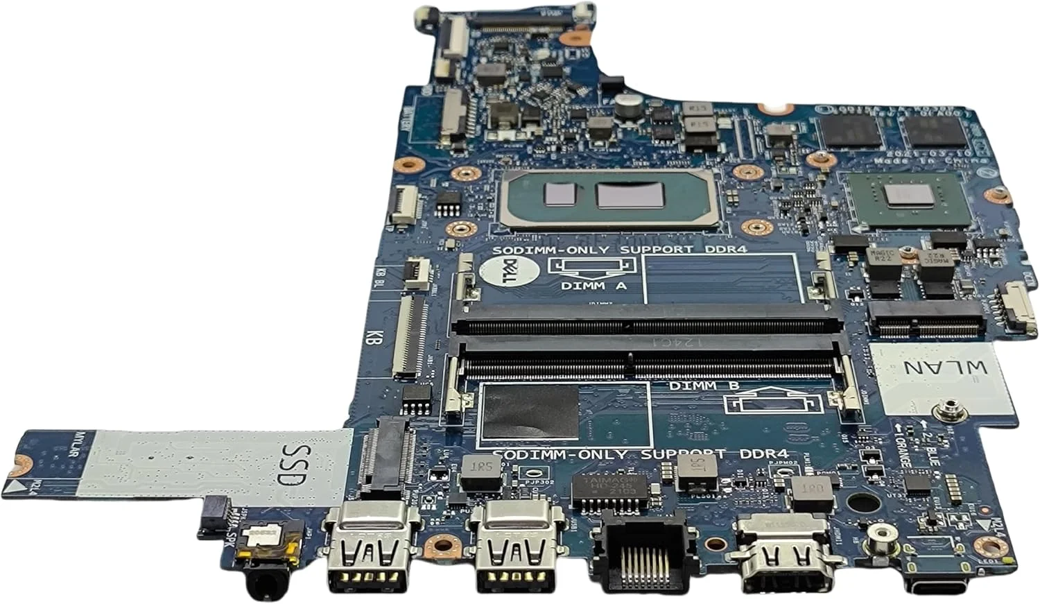 مادربرد جایگزین لپ تاپ GDI5A LA-K036P برای Dell Vostro 3500 با پردازنده i5-1135G7 و گرافیک MX330 2G مدل 0PCVD6 PCVD6