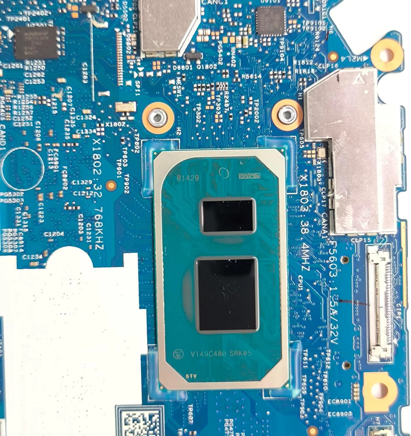 مادربرد جایگزین لپ تاپ S0UTA Peak 13 213252-1 برای Dell Latitude 5320، پردازنده i5-1135G7، رم 8 گیگابایت، 0P4WC8 P4WC8