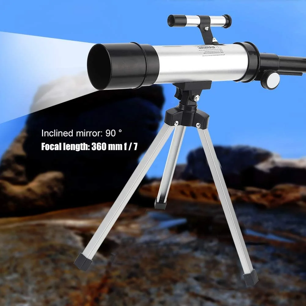 تلسکوپ نجومی عمومی، تلسکوپ تک چشمی با وضوح بالا 90X، تلسکوپ شکست نجومی، منکسر کننده تک چشمی