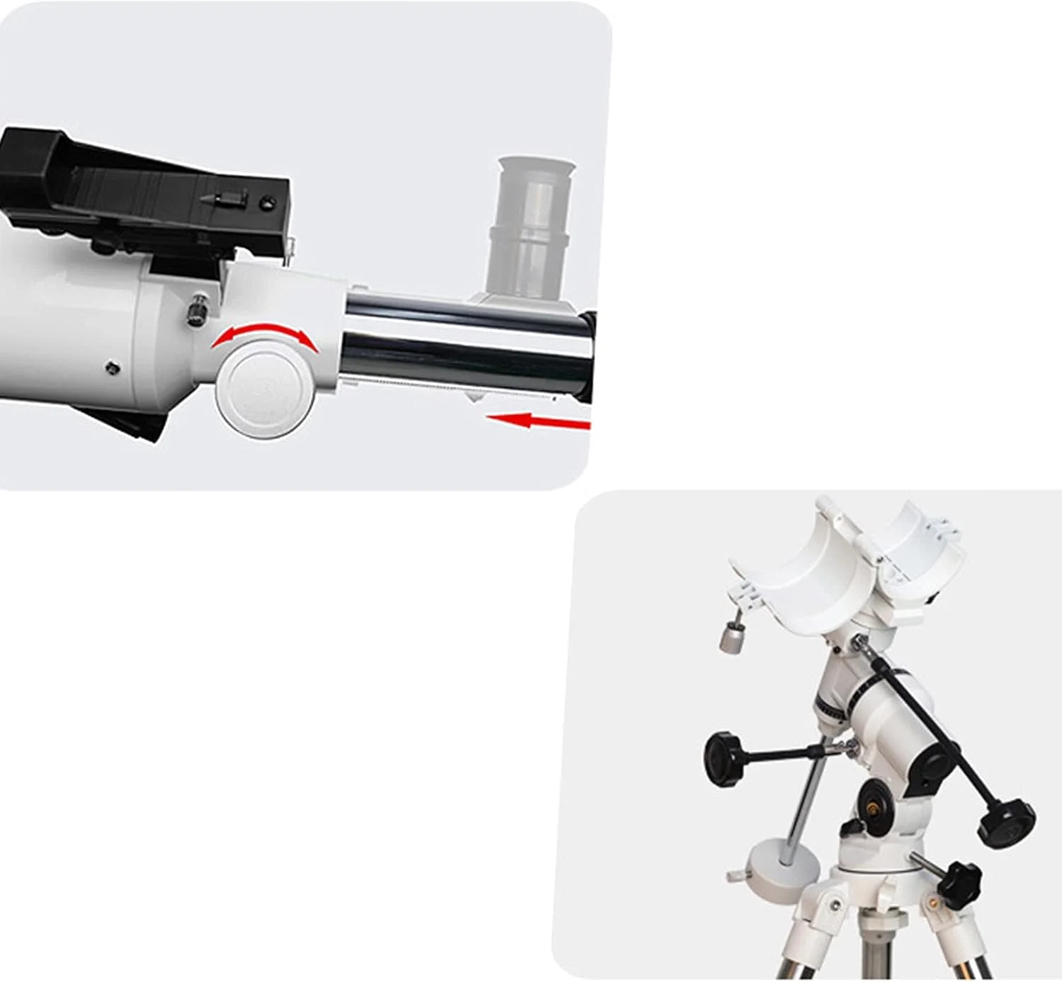 تلسکوپ نجومی HD Gerrit، تلسکوپ فضایی تک چشمی قابل حمل، تلسکوپ انکساری با سه پایه برای کودکان و مبتدیان تلسکوپ نجومی HD Gerrit، تلسکوپ فضایی تک چشمی قابل حمل، تلسکوپ انکساری با سه پایه برای کودکان و مبتدیان