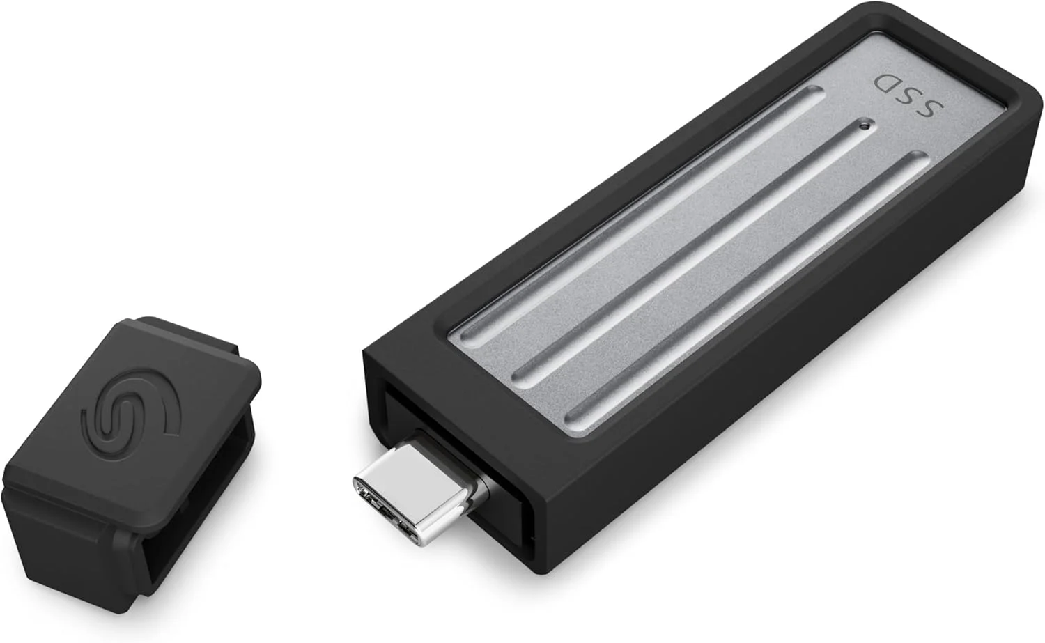 حافظه اس اس دی اکسترنال سیگیت Ultra Compact با ظرفیت 1 ترابایت، سرعت 1000 مگابایت بر ثانیه، USB 3.1 Type C، آبی تیره، (STMX1000400)