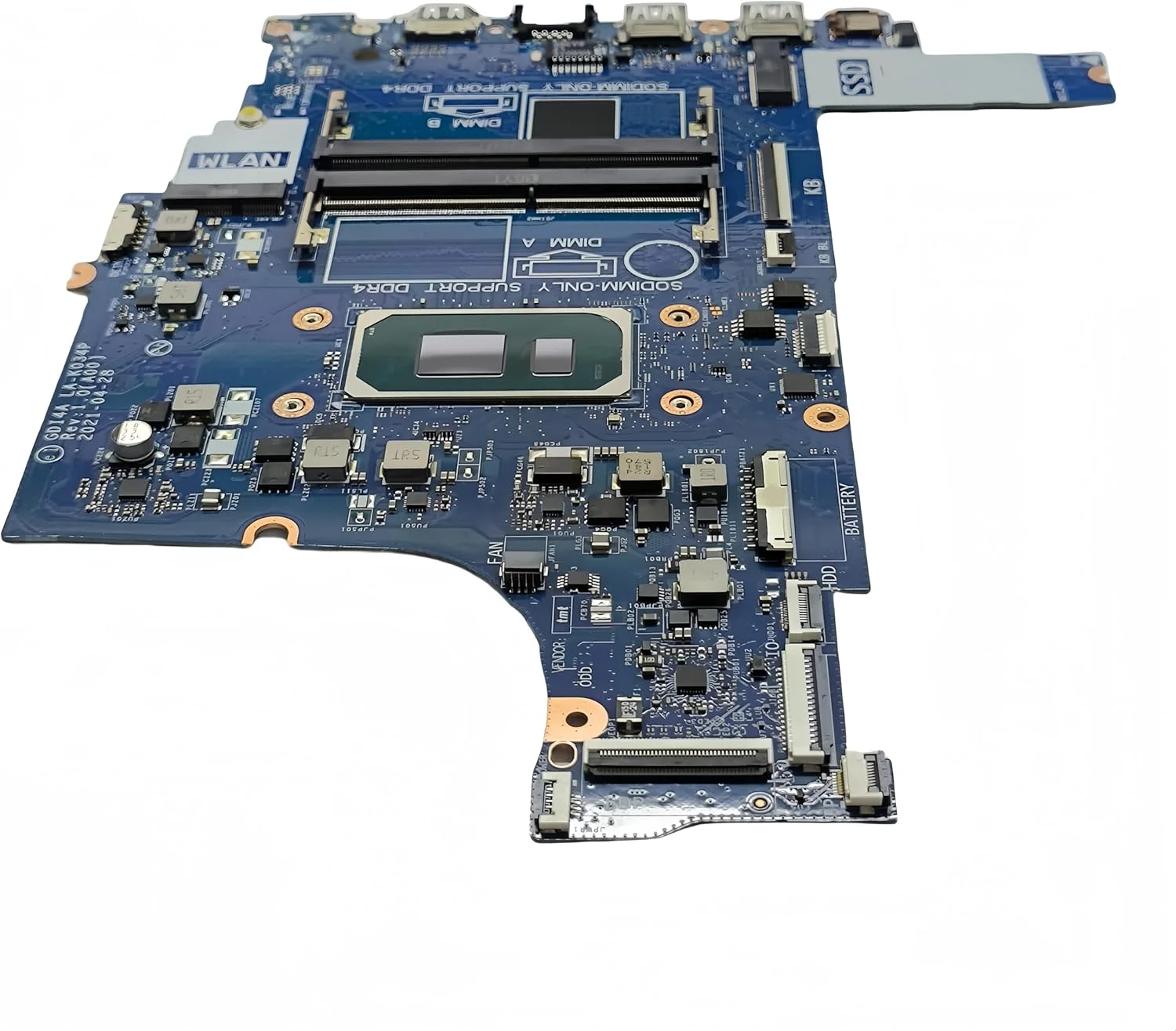 مادربرد جایگزین لپ تاپ GDI4A LA-K034P برای Dell Vostro 3400، برد اصلی سیستم با پردازنده Celeron 6305، شماره قطعه 0CCFM4 CCFM4 مادربرد جایگزین لپ تاپ GDI4A LA-K034P برای Dell Vostro 3400، برد اصلی سیستم با پردازنده Celeron 6305، شماره قطعه 0CCFM4 CCFM4