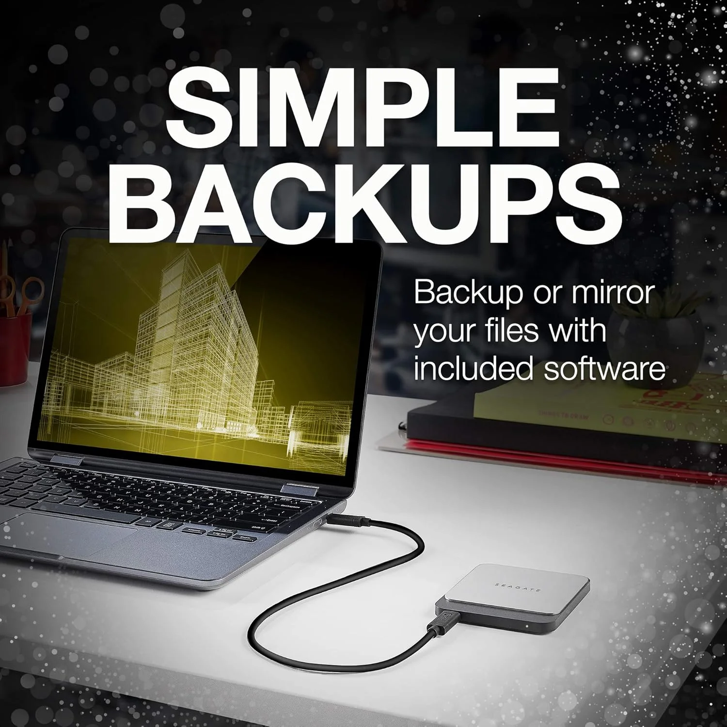 حافظه اس اس دی اکسترنال قابل حمل سیگیت فست، ۱ ترابایت، ۲.۵ اینچ، USB 3.0، سازگار با PC و Mac، مدل: STCM1000400 حافظه اس اس دی اکسترنال قابل حمل سیگیت فست، ۱ ترابایت، ۲.۵ اینچ، USB 3.0، سازگار با PC و Mac، مدل: STCM1000400