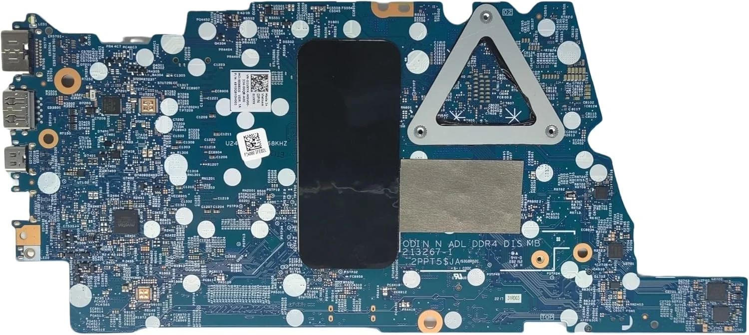 مادربرد جایگزین لپ تاپ ODIN N ADL DDR4 DIS 213267-1 برای Dell Inspiron 14 5420، پردازنده i5-1240P و گرافیک MX570 2G، شماره قطعه 01VXYK 1VXYK