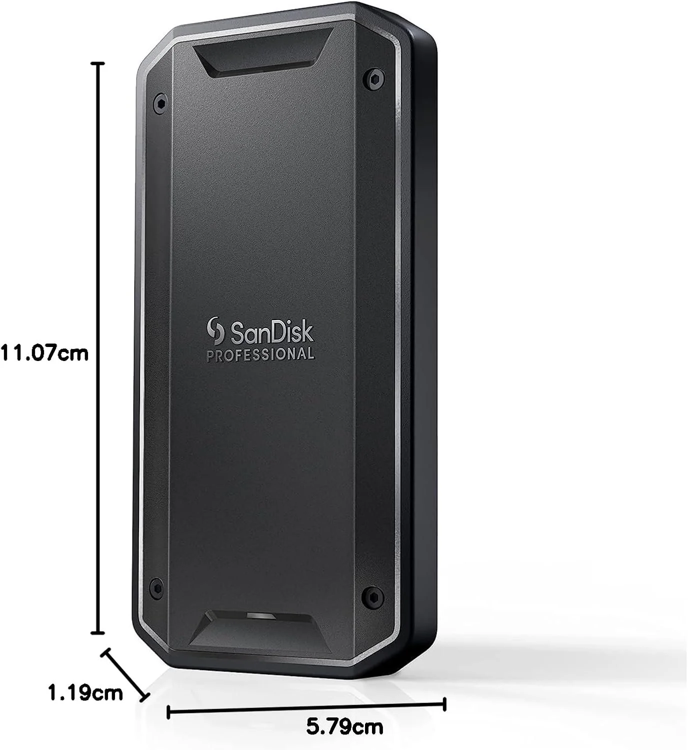 درایو SSD اکسترنال SanDisk Professional PRO-G40 با ظرفیت 4 ترابایت، درایو SSD قابل حمل، تا 3000 مگابایت بر ثانیه، درایو حالت جامد، تاندربولت 3 (40 گیگابیت بر ثانیه)، USB-C (10 گیگابیت بر ثانیه)، مقاومت فوق العاده در برابر گرد و غبار/آب IP68. فرمت شده exFAT درایو SSD اکسترنال SanDisk Professional PRO-G40 با ظرفیت 4 ترابایت، درایو SSD قابل حمل، تا 3000 مگابایت بر ثانیه، درایو حالت جامد، تاندربولت 3 (40 گیگابیت بر ثانیه)، USB-C (10 گیگابیت بر ثانیه)، مقاومت فوق العاده در برابر گرد و غبار/آب IP68. فرمت شده exFAT