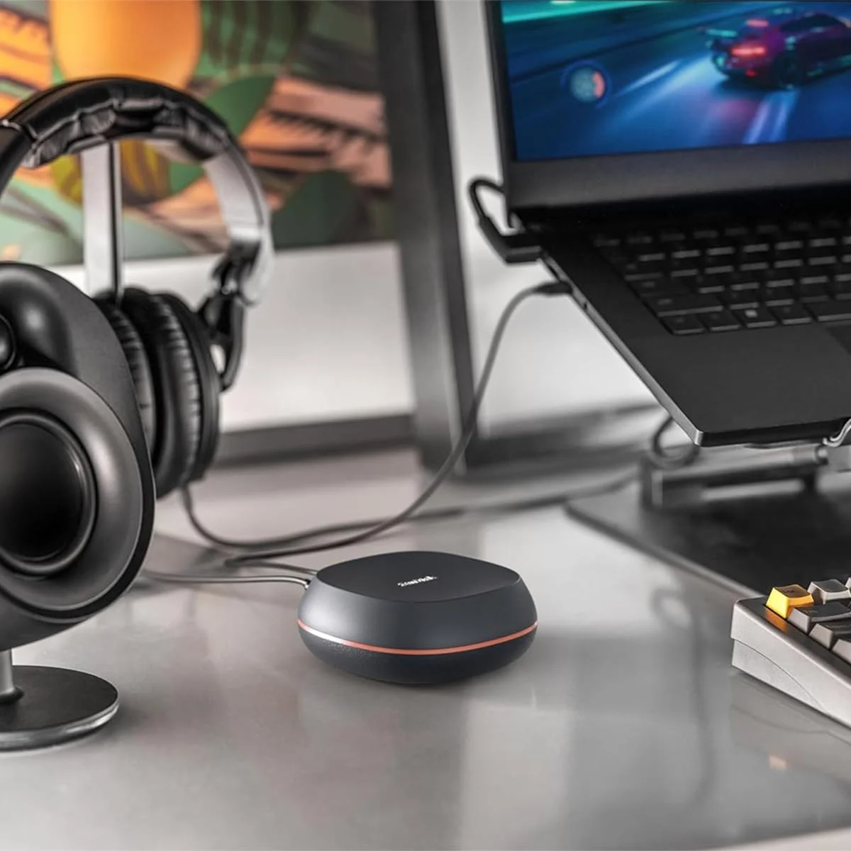 درایو رومیزی 4 ترابایتی SanDisk – SSD اکسترنال رومیزی، تا 1000 مگابایت بر ثانیه، USB-C، درایو حالت جامد USB 3.2 Gen 2 - SDSSDT40-4T00-NA25