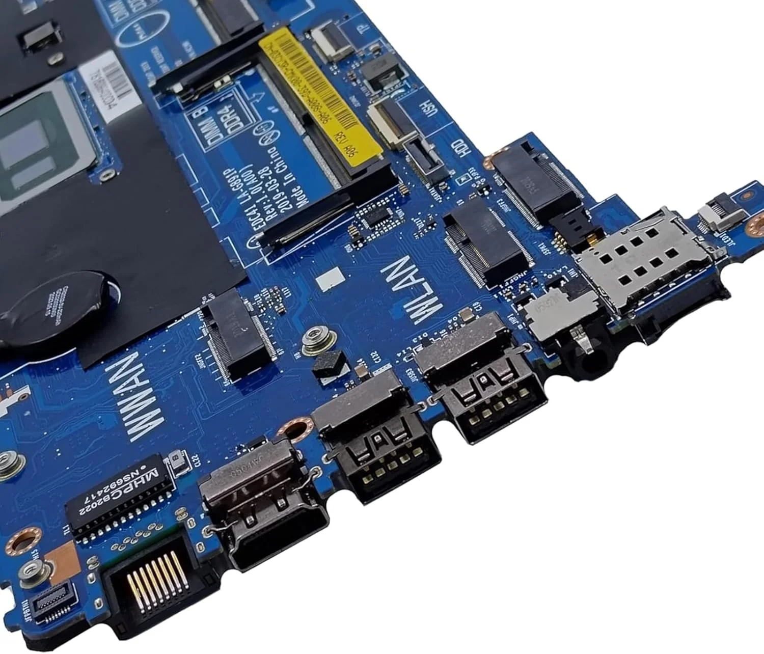 مادربرد جایگزین 03CY3R 3CY3R برای لپ تاپ Dell Latitude 5400 مدل EDC41 LA-G891P، برد اصلی سیستم با پردازنده i5-8265U