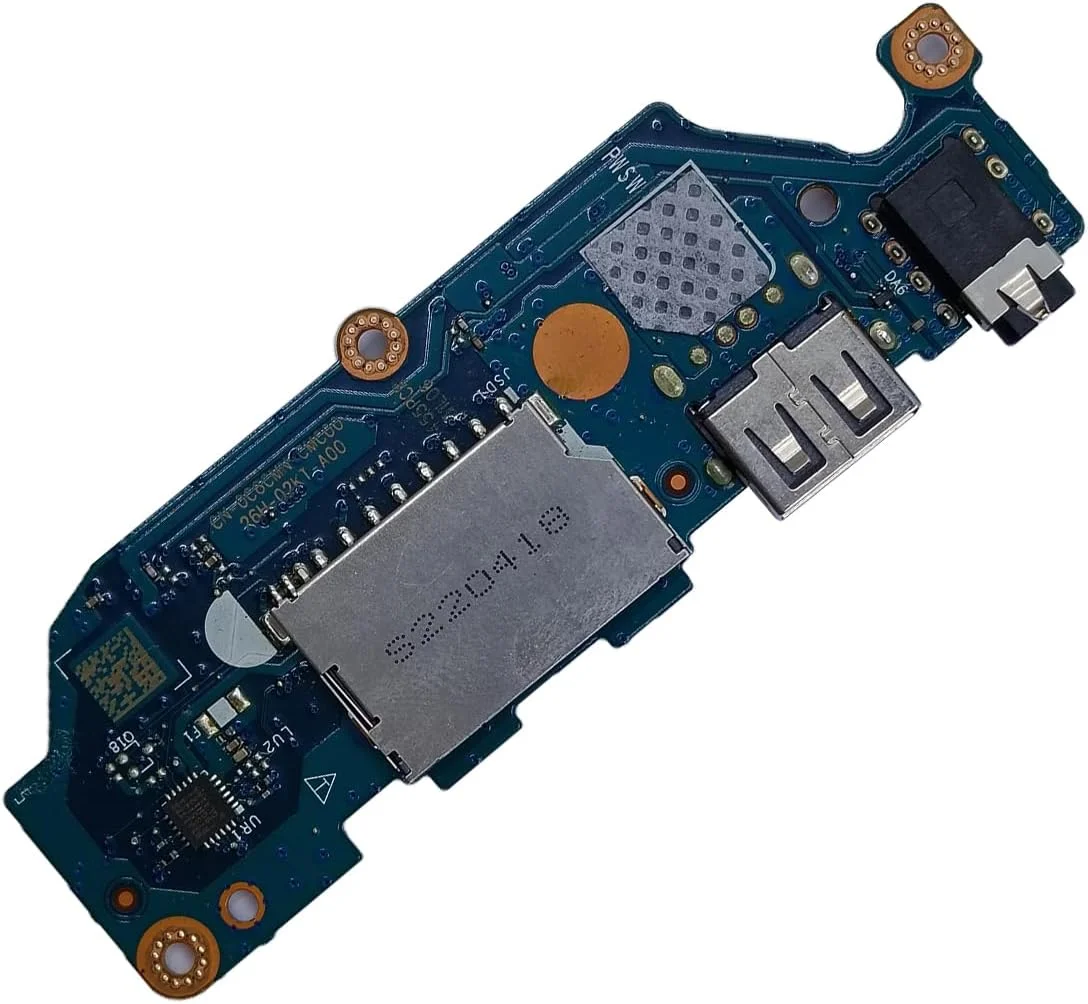 برد ورودی/خروجی جایگزین برای دل Inspiron 3510 3511 3520 مدل GDM50 LS-L241P با پورت USB صدا و کارت SD شماره قطعه 0C6CMN C6CMN برد ورودی/خروجی جایگزین برای دل Inspiron 3510 3511 3520 مدل GDM50 LS-L241P با پورت USB صدا و کارت SD شماره قطعه 0C6CMN C6CMN