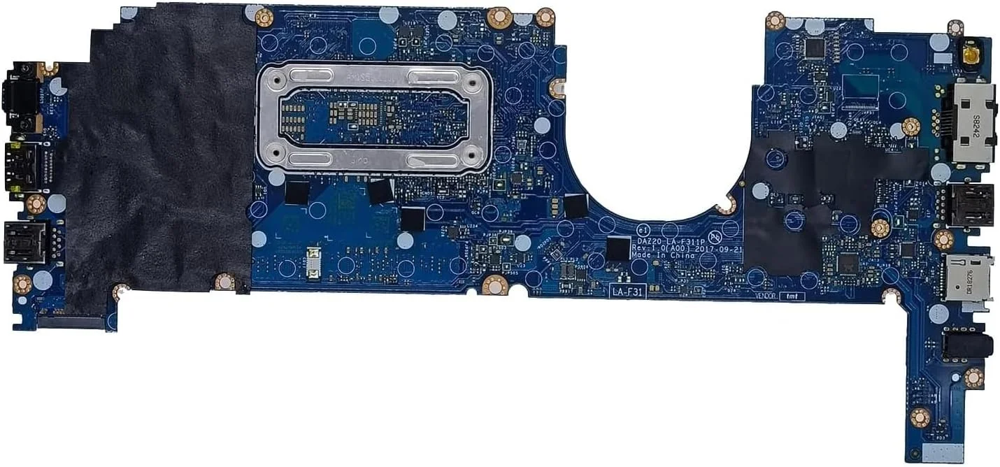 مادربرد جایگزین 0XY80D XY80D برای لپ تاپ Dell Latitude 7290 مدل DAZ20 LA-F312P، پردازنده i5-8350U