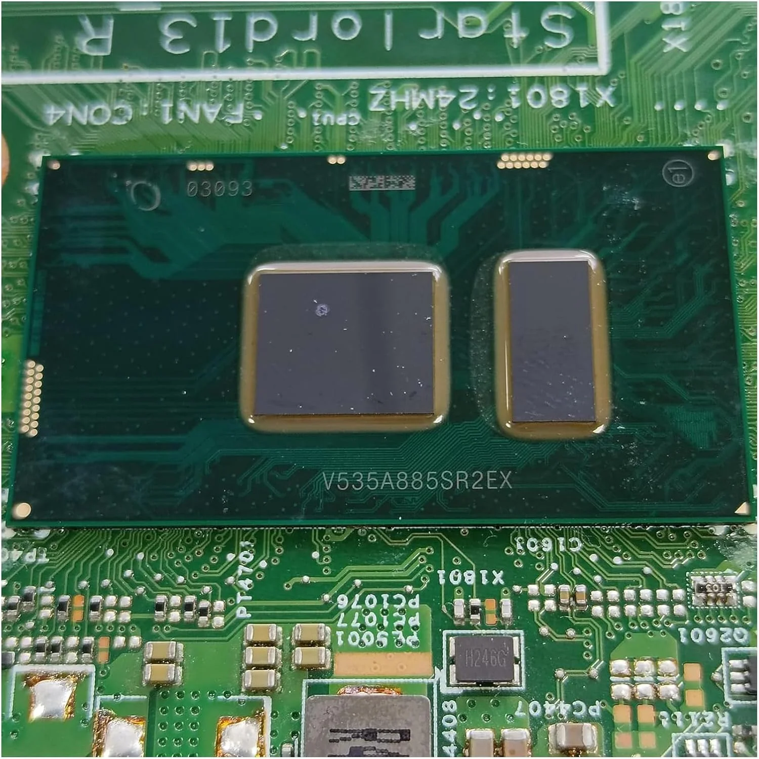 مادربرد جایگزین 0C1HX7 C1HX7 برای لپ تاپ Dell Inspiron 15 5568 2-in-1 مدل Star Lord 13-R 15296-1، پردازنده 4405U مادربرد جایگزین 0C1HX7 C1HX7 برای لپ تاپ Dell Inspiron 15 5568 2-in-1 مدل Star Lord 13-R 15296-1، پردازنده 4405U