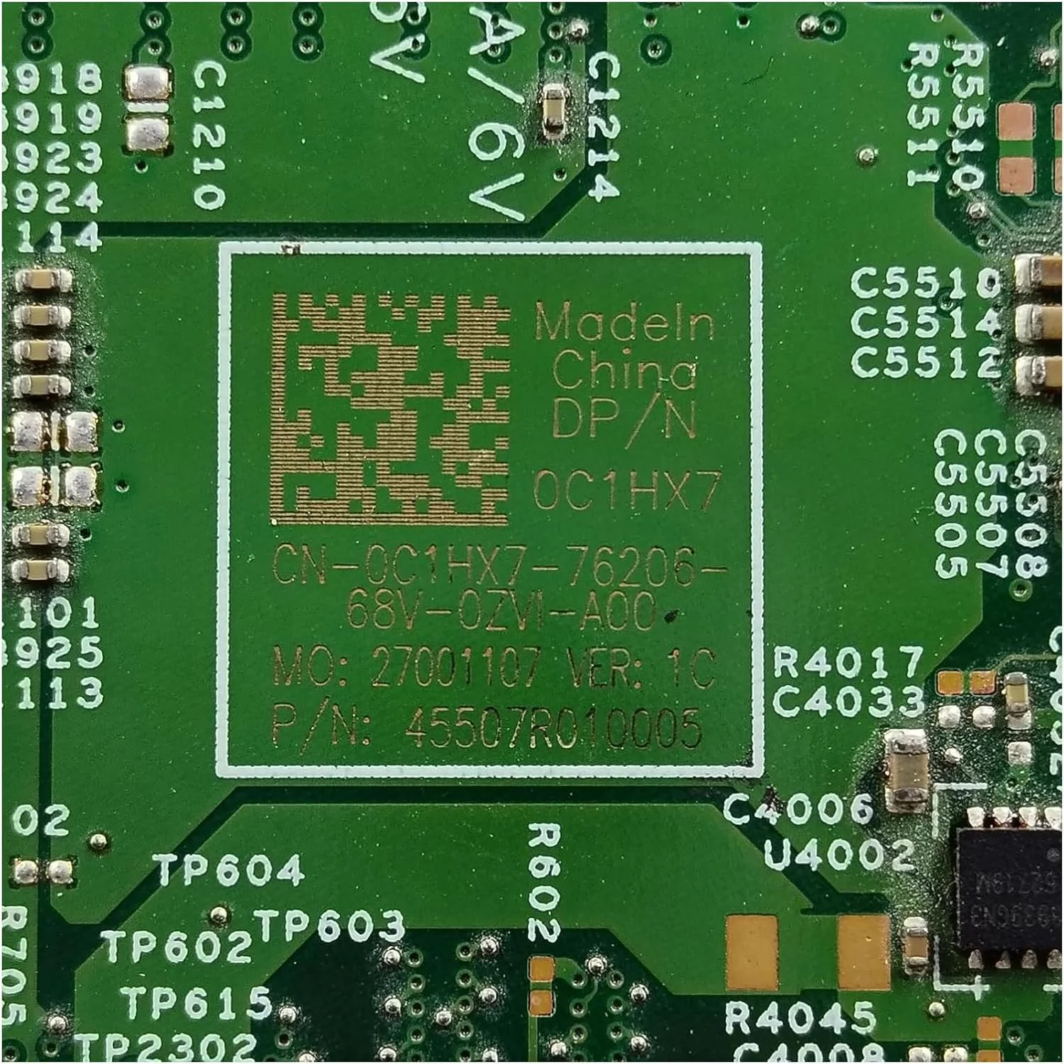 مادربرد جایگزین 0C1HX7 C1HX7 برای لپ تاپ Dell Inspiron 15 5568 2-in-1 مدل Star Lord 13-R 15296-1، پردازنده 4405U مادربرد جایگزین 0C1HX7 C1HX7 برای لپ تاپ Dell Inspiron 15 5568 2-in-1 مدل Star Lord 13-R 15296-1، پردازنده 4405U