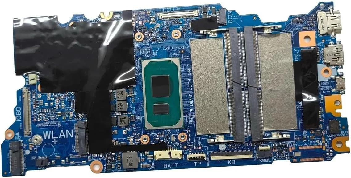 مادربرد جایگزین 0DF5Y5 DF5Y5 برای لپ تاپ Dell Vostro 15 5510 مدل 213110-1 Cyborg-V14 TGL، برد اصلی سیستم PD جدید با پردازنده i7-11370H مادربرد جایگزین 0DF5Y5 DF5Y5 برای لپ تاپ Dell Vostro 15 5510 مدل 213110-1 Cyborg-V14 TGL، برد اصلی سیستم PD جدید با پردازنده i7-11370H