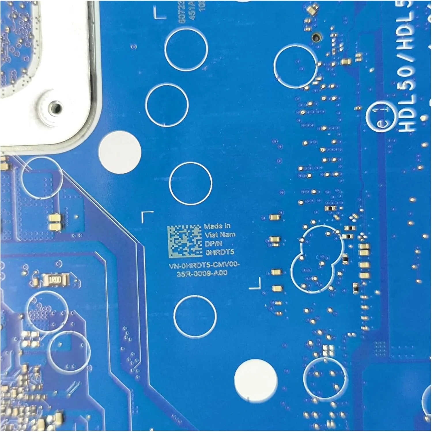 جایگزین مادربرد لپ تاپ دل Vostro 3520 مدل 0HRDT5 HRDT5، بورد اصلی سیستم HDL50/HDL5A LA-L946P با پردازنده i7-1255U