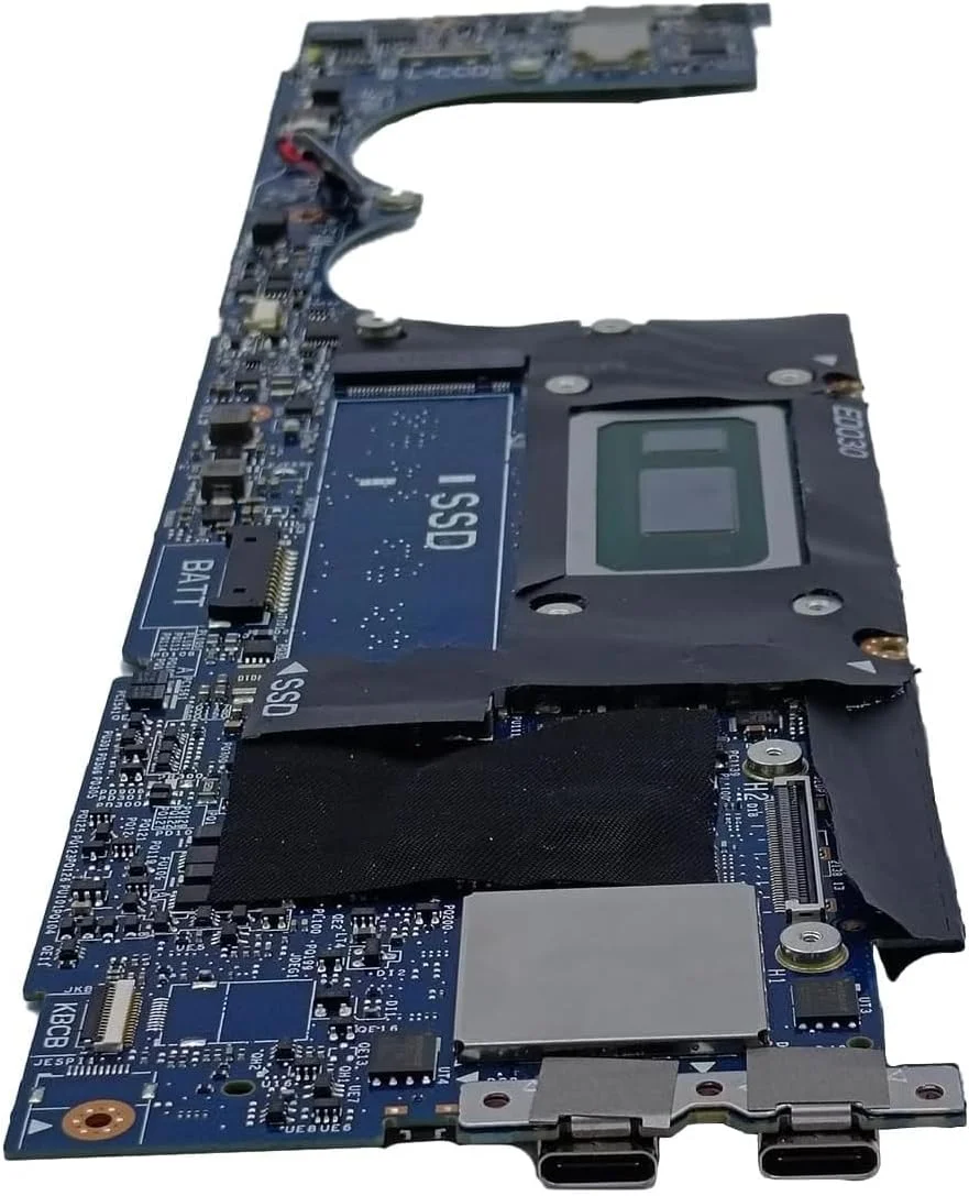مادربرد جایگزین 068V0G 68V0G برای لپ تاپ Dell XPS 13 7390 مدل EDP35 LA-H931P، پردازنده I7-10710U و 16 گیگابایت رم