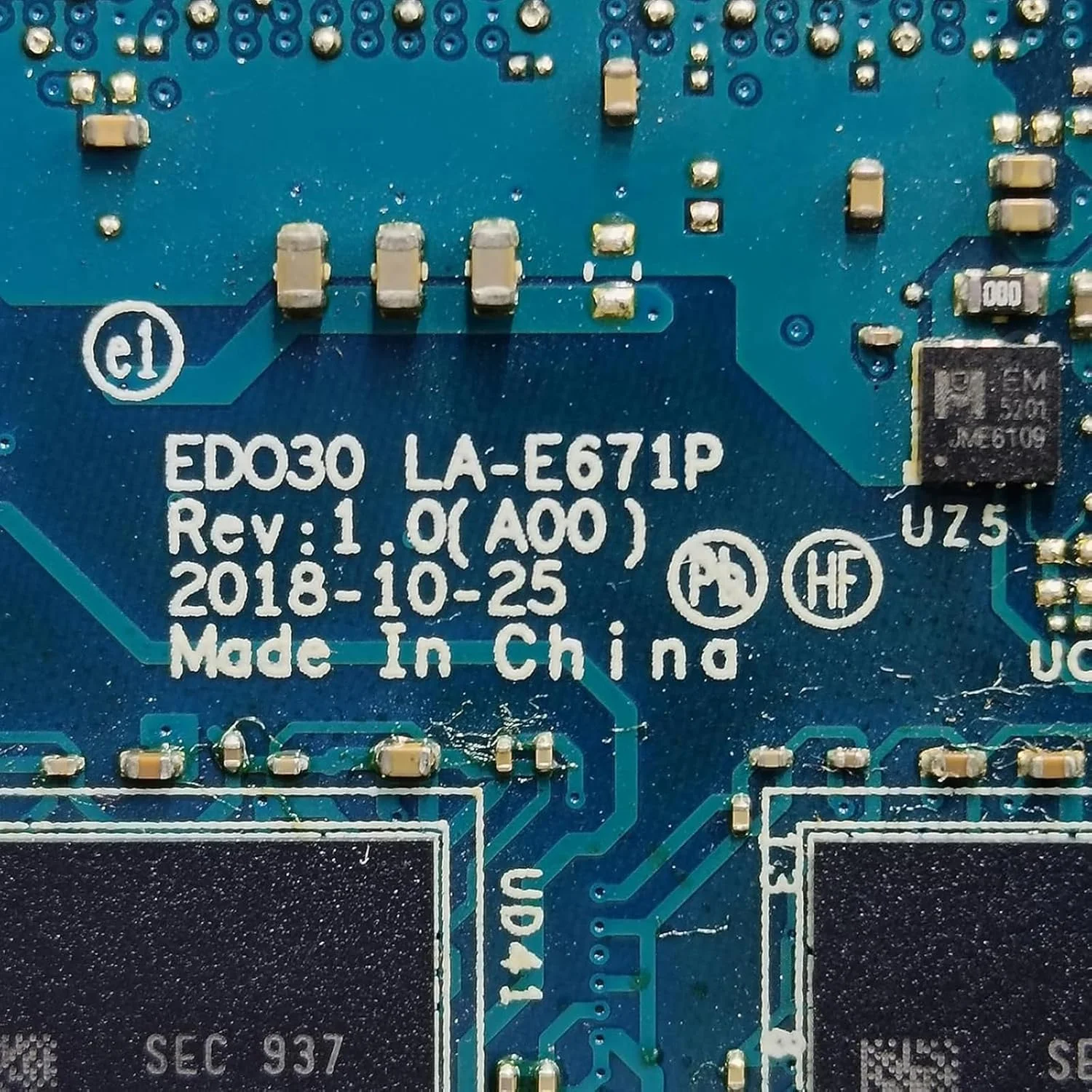 مادربرد جایگزین 0JHN2Y JHN2Y برای لپ تاپ Dell XPS 9370 مدل CAZ60 LA-E671P، پردازنده i7-8650U و 8 گیگابایت رم مادربرد جایگزین 0JHN2Y JHN2Y برای لپ تاپ Dell XPS 9370 مدل CAZ60 LA-E671P، پردازنده i7-8650U و 8 گیگابایت رم