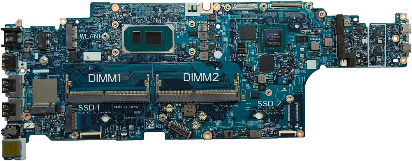 مادربرد جایگزین 067KX8 67KX8 برای لپ تاپ Dell Latitude 5520 South Peak 15 TGL 8L 19819-1، پردازنده i7-1185G7 و کارت گرافیک MX450 2GB