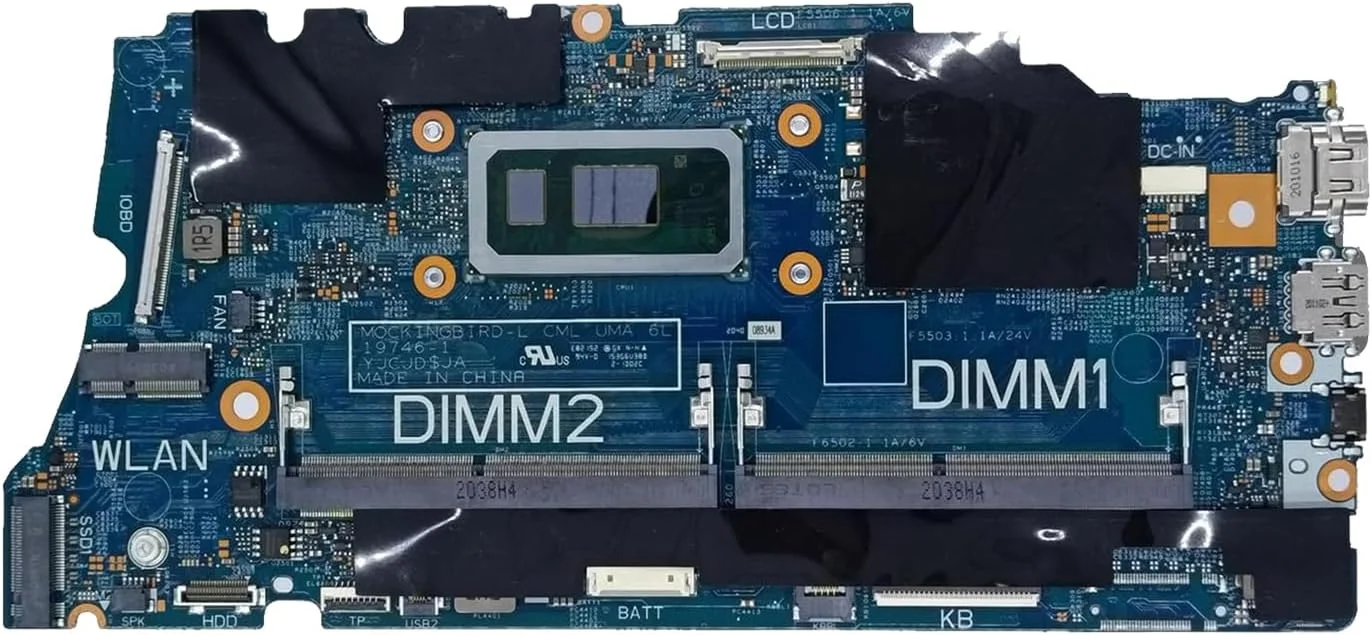 مادربرد جایگزین 0R56YG R56YG برای لپ تاپ Dell Latitude 3510 مدل Mockingbird-L CML UMA 6L 19746-1، بورد اصلی سیستم با پردازنده 5205U مادربرد جایگزین 0R56YG R56YG برای لپ تاپ Dell Latitude 3510 مدل Mockingbird-L CML UMA 6L 19746-1، بورد اصلی سیستم با پردازنده 5205U