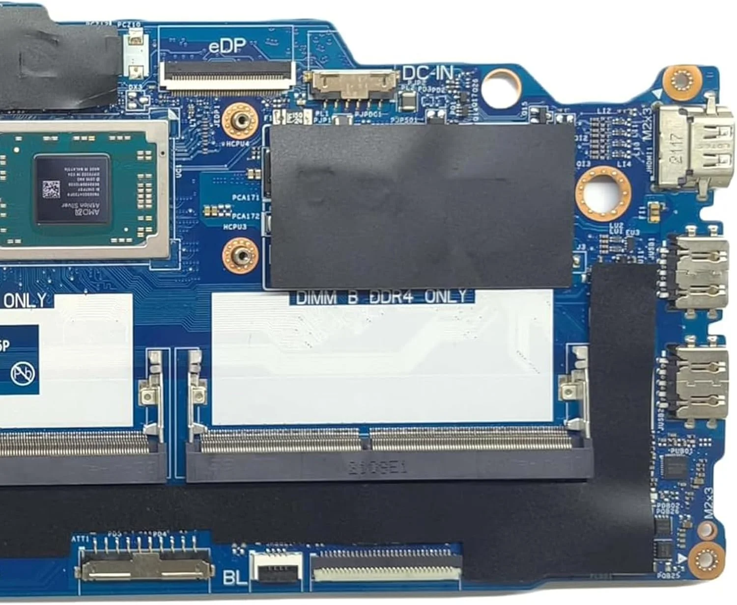 مادربرد جایگزین 00T4M1 0T4M1 برای لپ تاپ دل Inspiron 15 3515 مدل GDM54 LA-L245P، برد اصلی سیستم با پردازنده 3050U