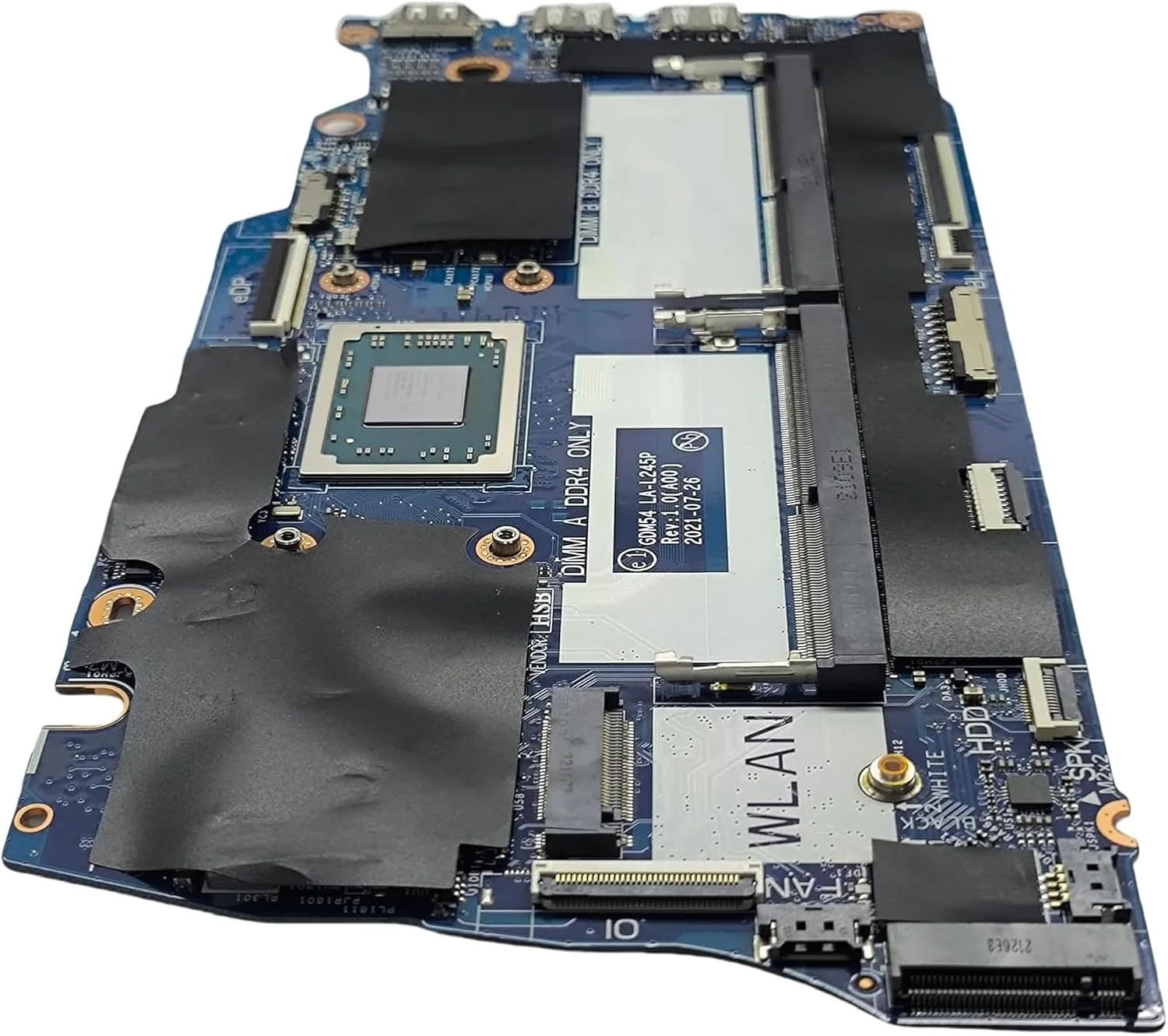 مادربرد جایگزین 00T4M1 0T4M1 برای لپ تاپ دل Inspiron 15 3515 مدل GDM54 LA-L245P، برد اصلی سیستم با پردازنده 3050U