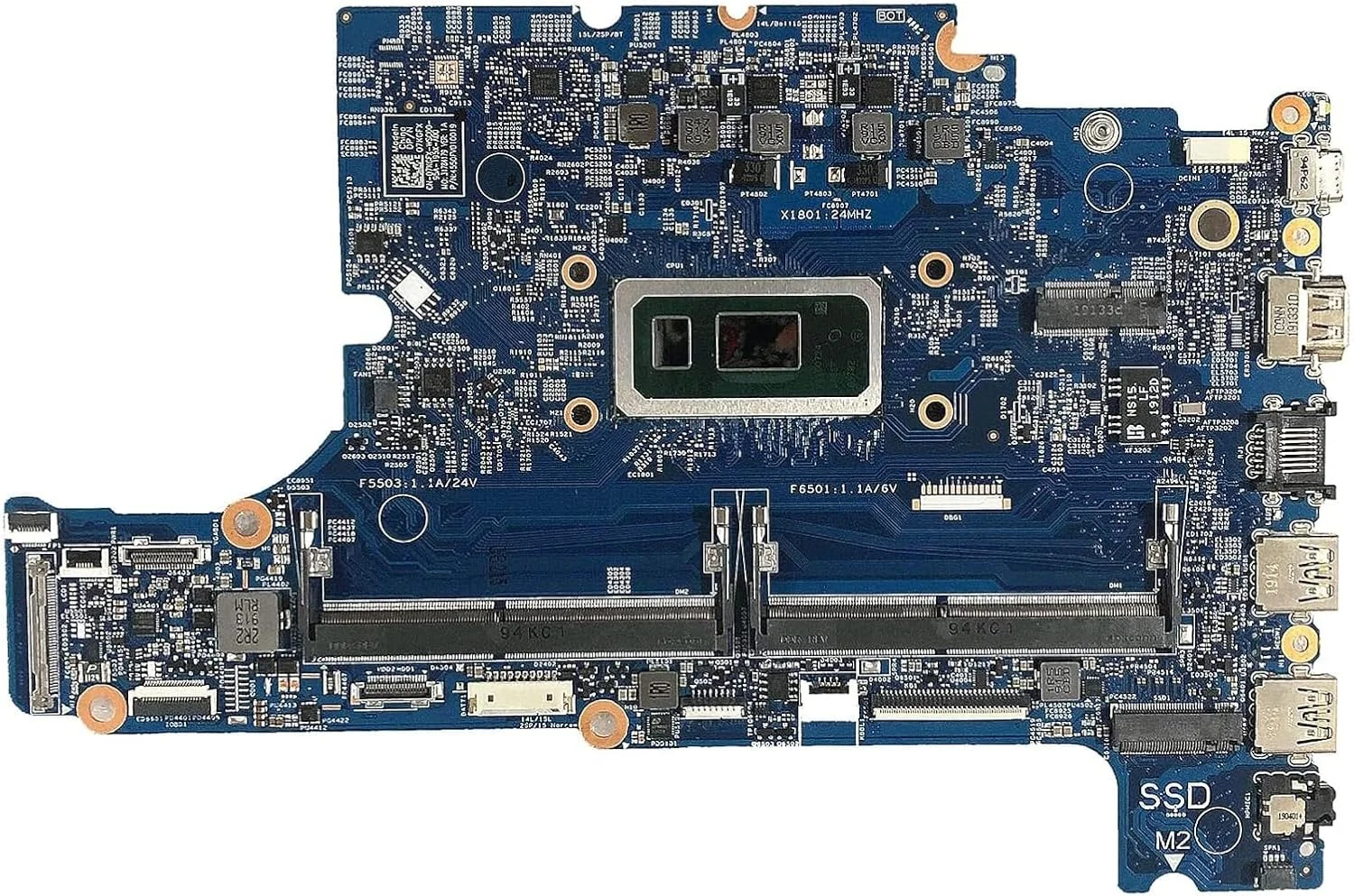 مادربرد جایگزین دل Latitude 3400 مدل 07KGFX 7KGFX، برد اصلی سیستم 17938-1، پردازنده SRFG2 4205U