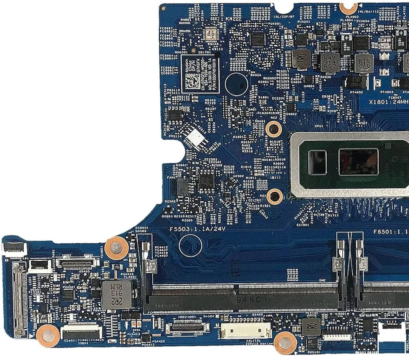 مادربرد جایگزین دل Latitude 3400 مدل 07KGFX 7KGFX، برد اصلی سیستم 17938-1، پردازنده SRFG2 4205U