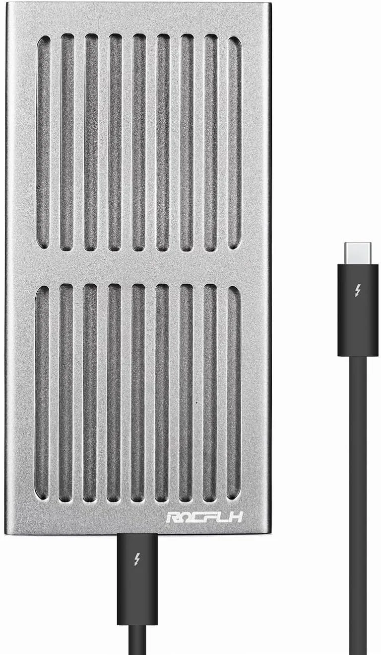 حافظه اس اس دی اکسترنال قابل حمل OPQ7 2T - سرعت تا 3000 مگابایت بر ثانیه، تاندربولت 3/4 (40 گیگابیت بر ثانیه)، USB-C (10 گیگابیت بر ثانیه) - برای اپل M1 مک و لپ تاپ دسکتاپ PC (OPQ7-2000G)