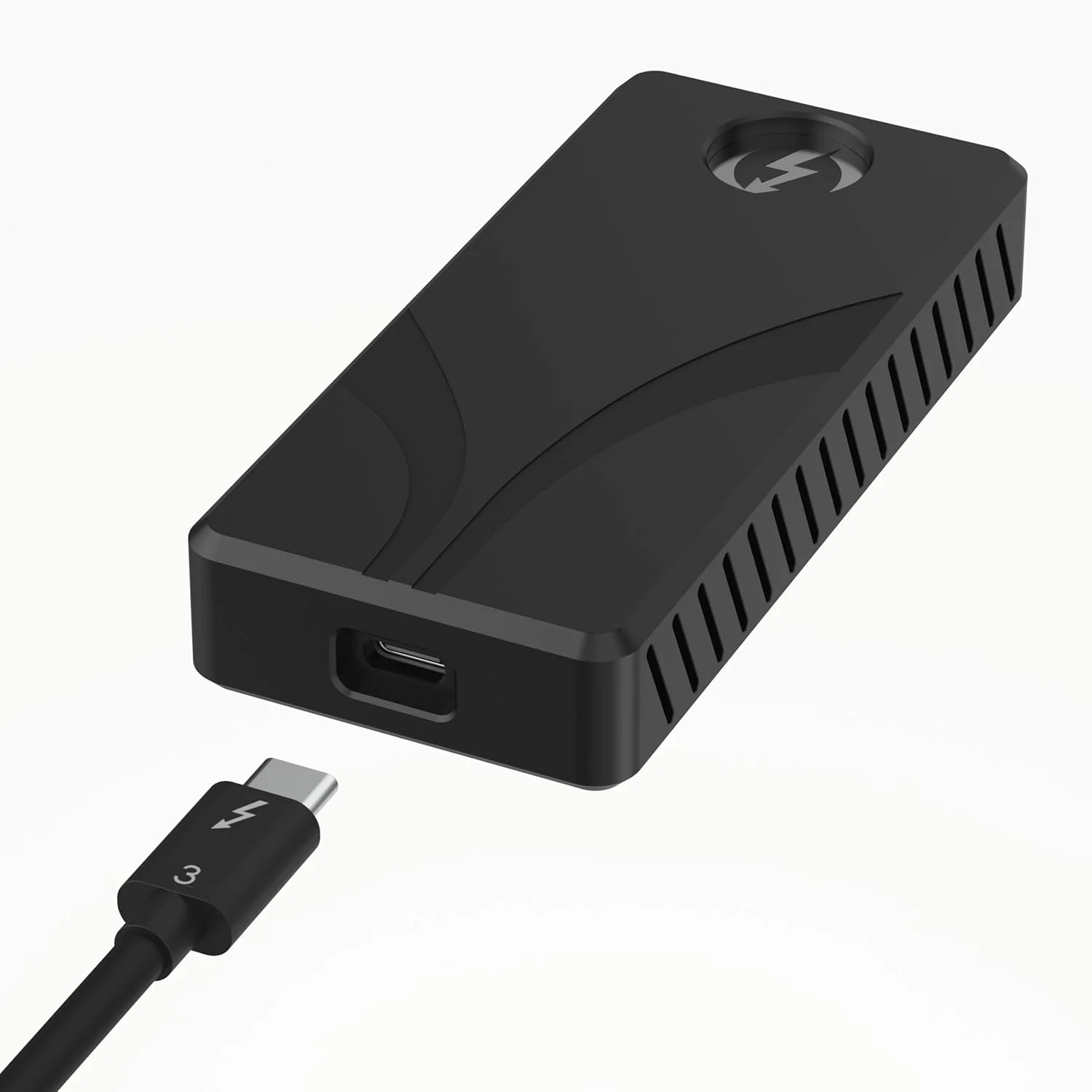 اس اس دی اکسترنال قابل حمل سابرنت Rocket XTRM Plus با ظرفیت 2 ترابایت Thunderbolt 3 - ذخیره سازی خارجی پرسرعت، آلومینیومی مقاوم، سازگار با USB-C، سرعت 2700 مگابایت بر ثانیه، تغذیه از طریق گذرگاه، Plug & Play (SB-XTMP-2TB)