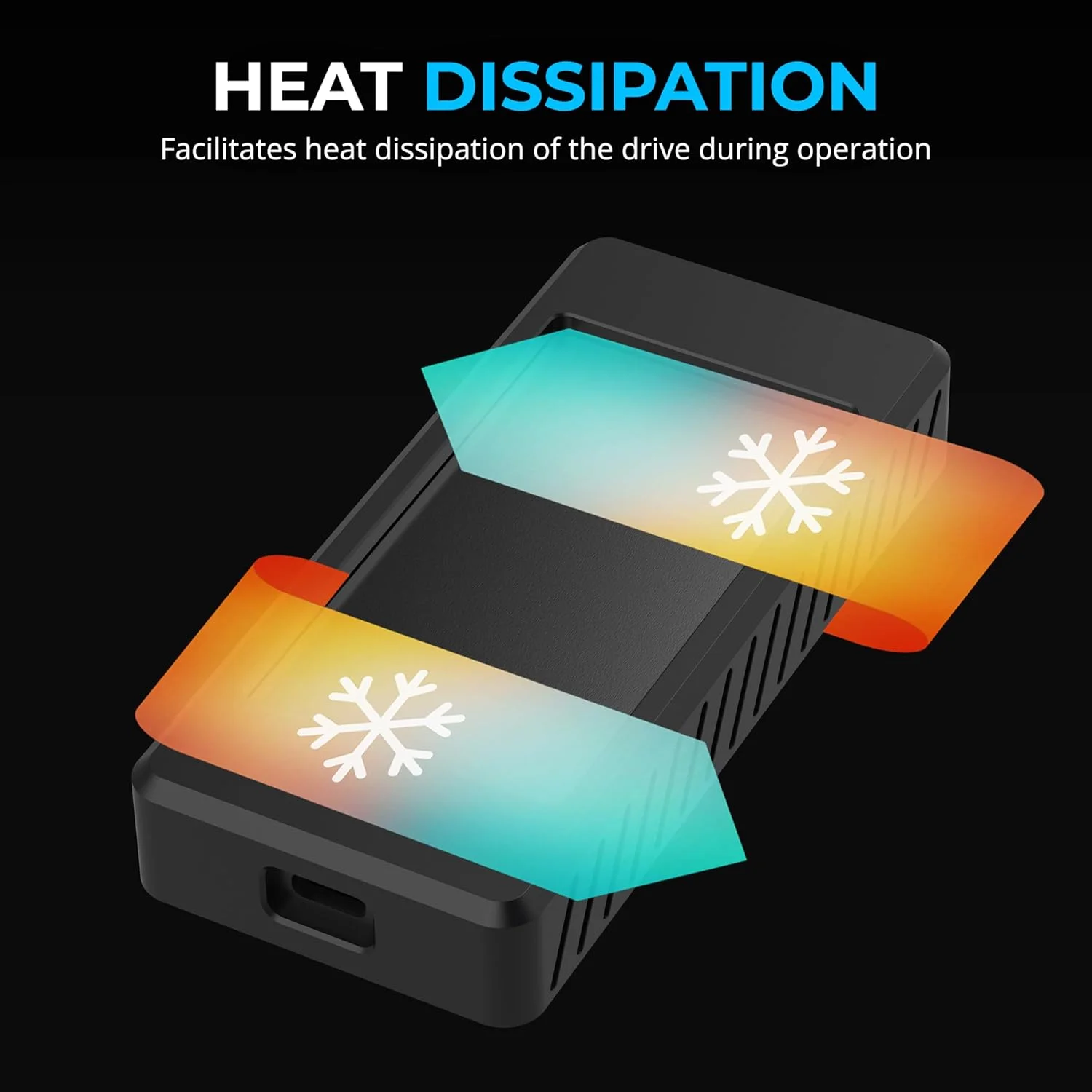 اس اس دی اکسترنال قابل حمل سابرنت Rocket XTRM Plus با ظرفیت 2 ترابایت Thunderbolt 3 - ذخیره سازی خارجی پرسرعت، آلومینیومی مقاوم، سازگار با USB-C، سرعت 2700 مگابایت بر ثانیه، تغذیه از طریق گذرگاه، Plug & Play (SB-XTMP-2TB)