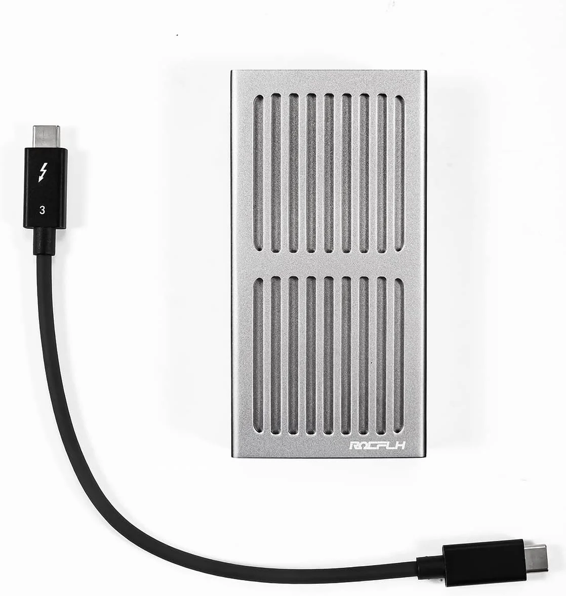 حافظه اس اس دی اکسترنال قابل حمل OPQ7 2T - سرعت تا 3000 مگابایت بر ثانیه، تاندربولت 3/4 (40 گیگابیت بر ثانیه)، USB-C (10 گیگابیت بر ثانیه) - برای اپل M1 مک و لپ تاپ دسکتاپ PC (OPQ7-2000G)