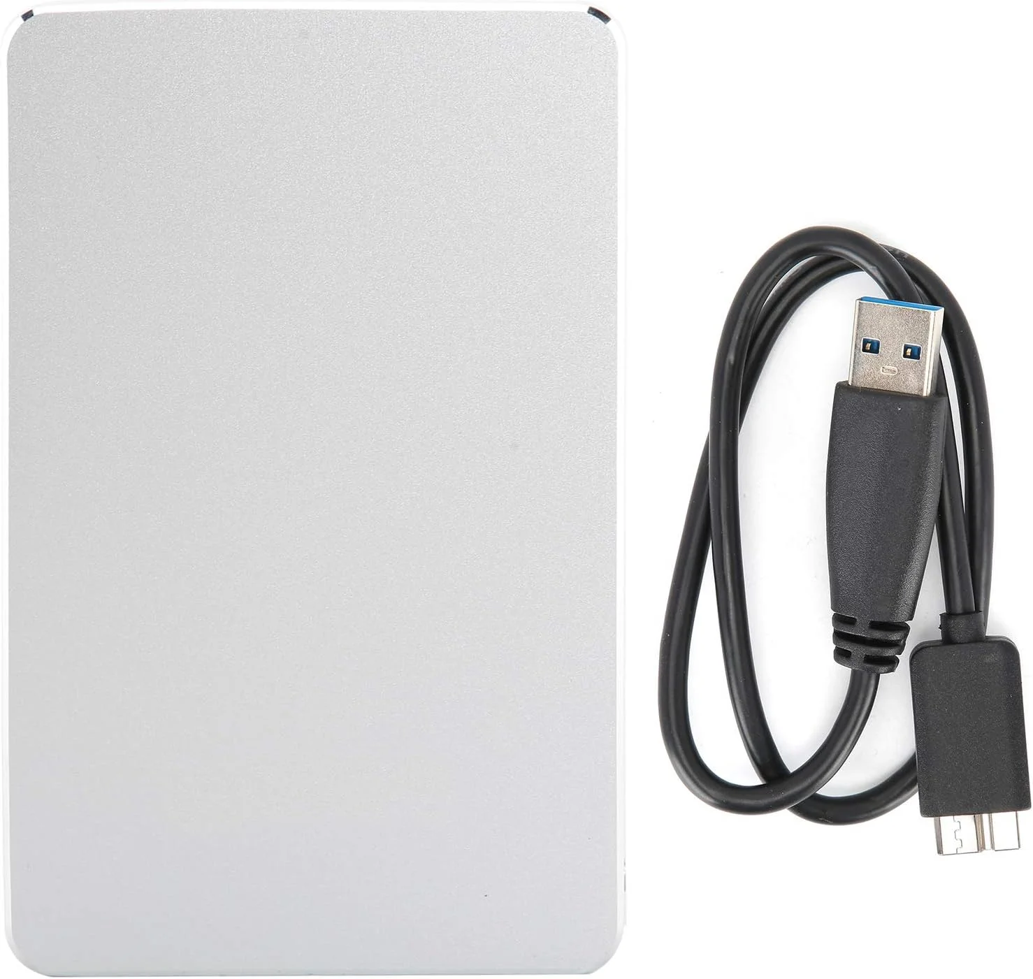 درایو حالت جامد قابل حمل موبایل، درایو حالت جامد خارجی USB 3.0، هارد درایو سریع بدون صدا، هارد دیسک حالت جامد نقره ای برای 98SE/ME/2000/XP/Vista/WIN7/WIN8 (160 گیگابایت)