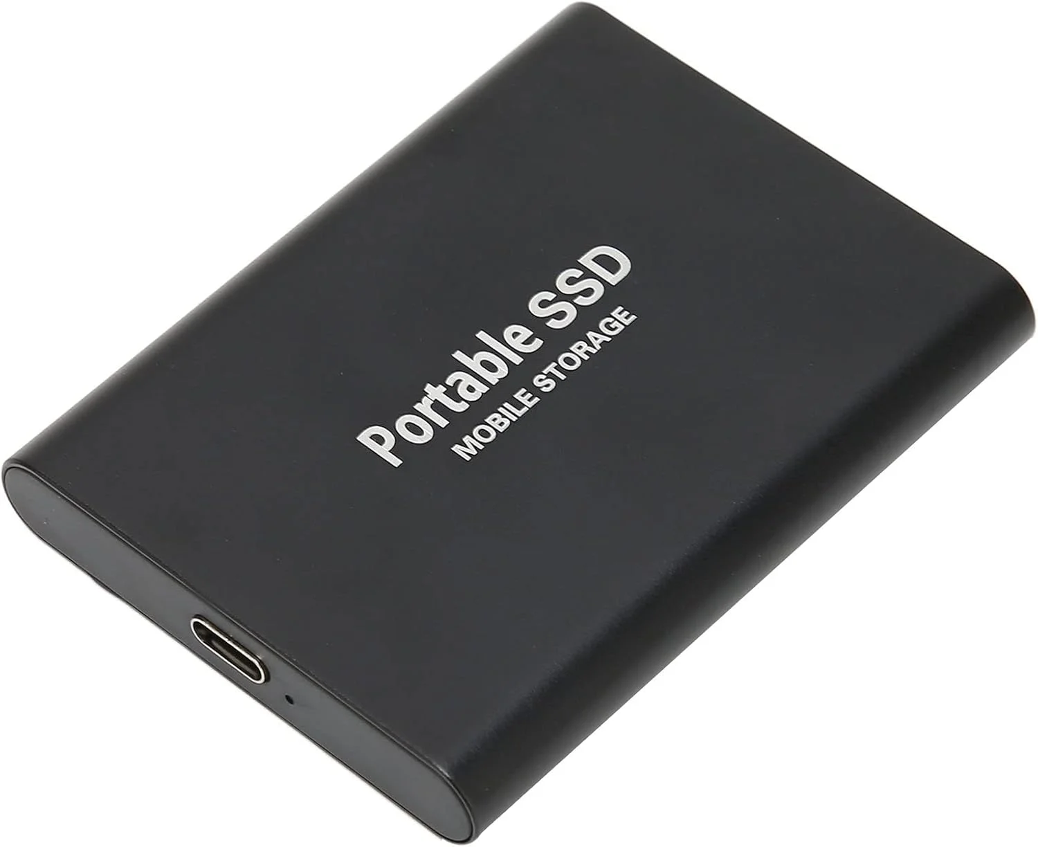 درایو حالت جامد قابل حمل اکسترنال USB3.1، سازگار با Win7 Win8 Win10 Linux برای IOS PC کامپیوتر لپ تاپ USB 3.1 USB-C به همراه کابل Type C (مشکی 32 گیگابایت)