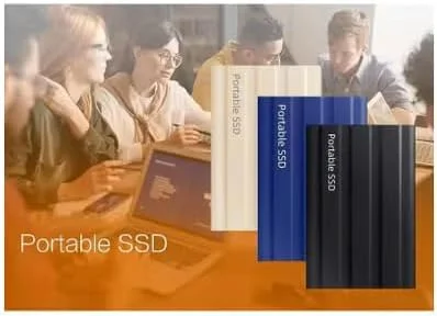 هارد درایو قابل حمل 2 ترابایت، هارد درایوهای SSD کوچک، درایوهای حالت جامد اکسترنال، درایو پشتیبان گیری کامپیوتر، پشتیبانی از انتقال داده USB 3.1 به Type-C برای لپ تاپ و مک ویندوز XP (2.0 ترابایت)