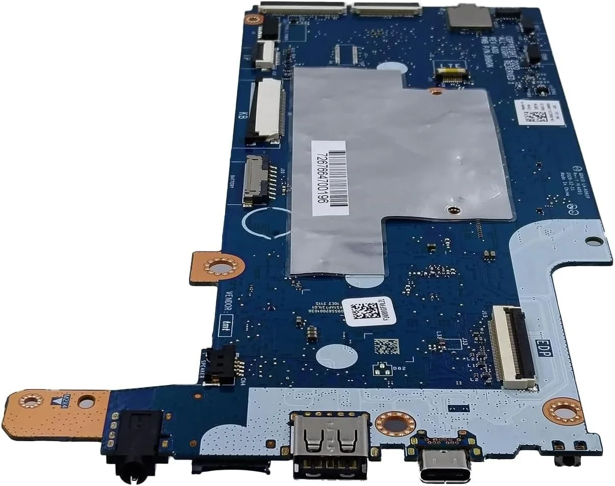 مادربرد جایگزین 00GC35 0GC35 برای لپ تاپ Dell Chromebook 3100 2-in-1، برد اصلی سیستم EDA10 LA-K991P، پردازنده N4020، رم 16 گیگابایتی، حافظه 32 گیگابایتی