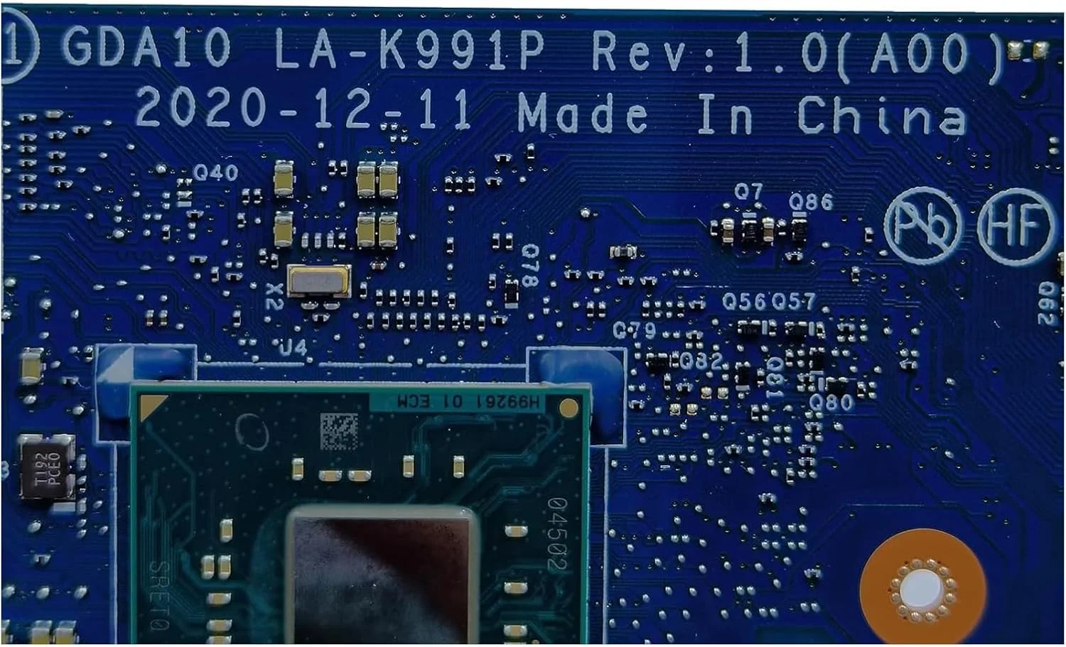 مادربرد جایگزین 00GC35 0GC35 برای لپ تاپ Dell Chromebook 3100 2-in-1، برد اصلی سیستم EDA10 LA-K991P، پردازنده N4020، رم 16 گیگابایتی، حافظه 32 گیگابایتی