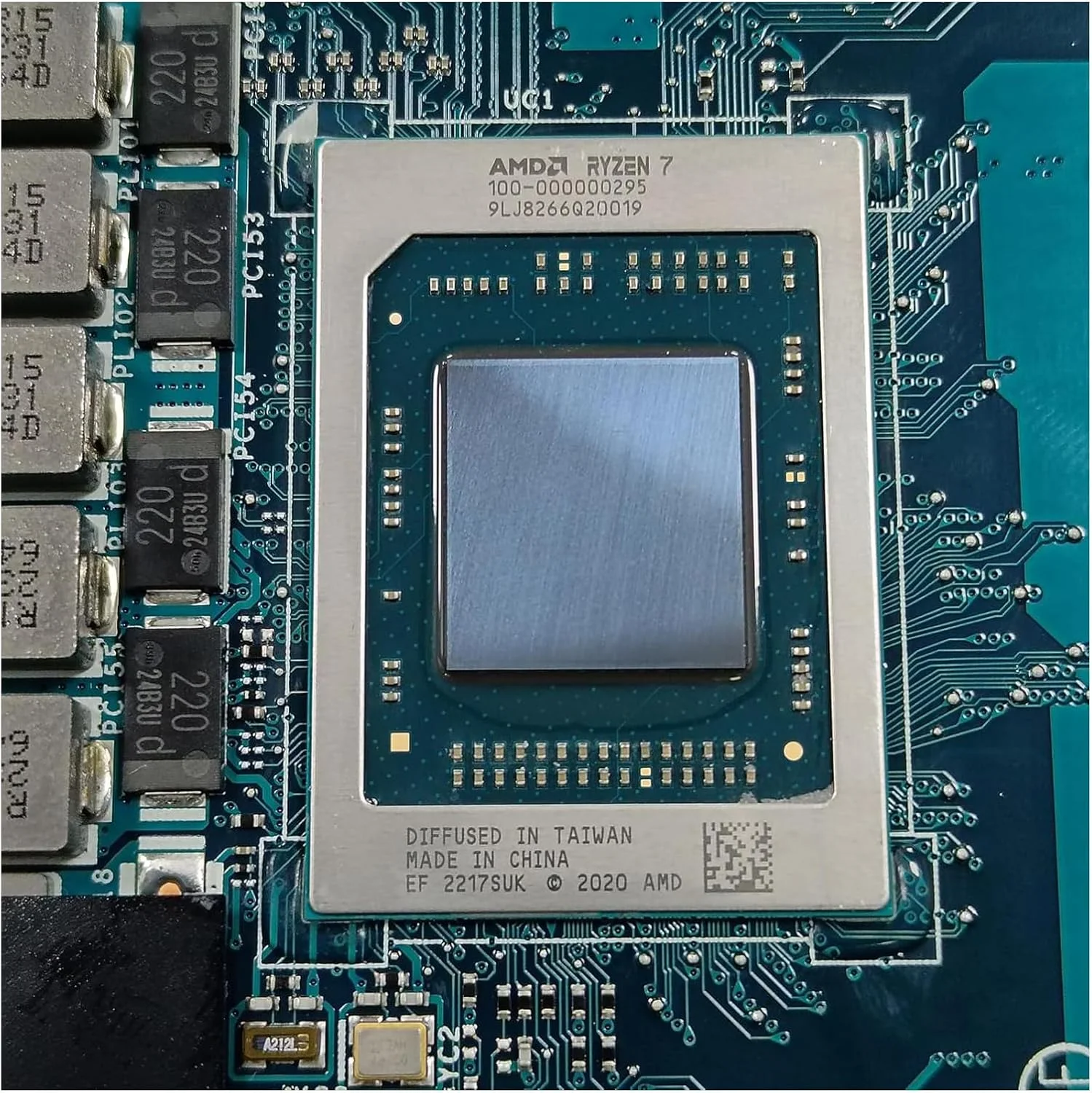 مادربرد جایگزین 0F8CRX F8CRX برای لپ تاپ Dell Alienware M15 R5 مدل GDL56 LA-K453P، پردازنده R7-5800H و کارت گرافیک RTX 3060 6GB