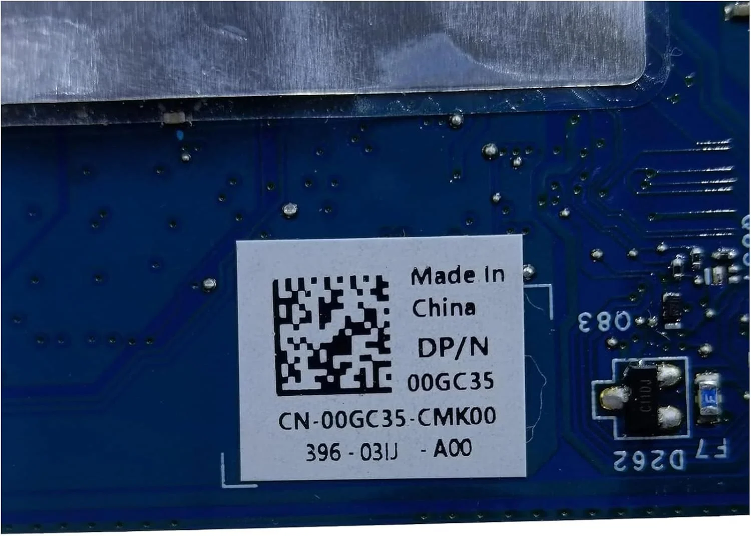 مادربرد جایگزین 00GC35 0GC35 برای لپ تاپ Dell Chromebook 3100 2-in-1، برد اصلی سیستم EDA10 LA-K991P، پردازنده N4020، رم 16 گیگابایتی، حافظه 32 گیگابایتی