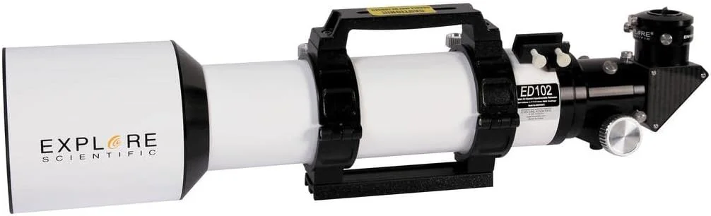 تلسکوپ شکستی آپوکروماتیک سه تایی با فاصله هوایی 102 میلی‌متری Explore Scientific f/7 ED