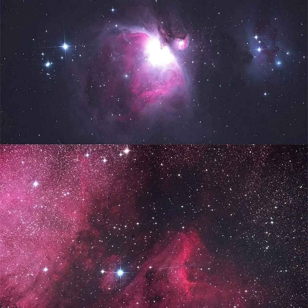 تلسکوپ های حرفه ای تلسکوپ منکسری قابل حمل تک چشمی فضایی تلسکوپ نجومی منکسر با سه پایه و پایه استوایی برای رصد آسمان پرستاره با طراحی زیبا