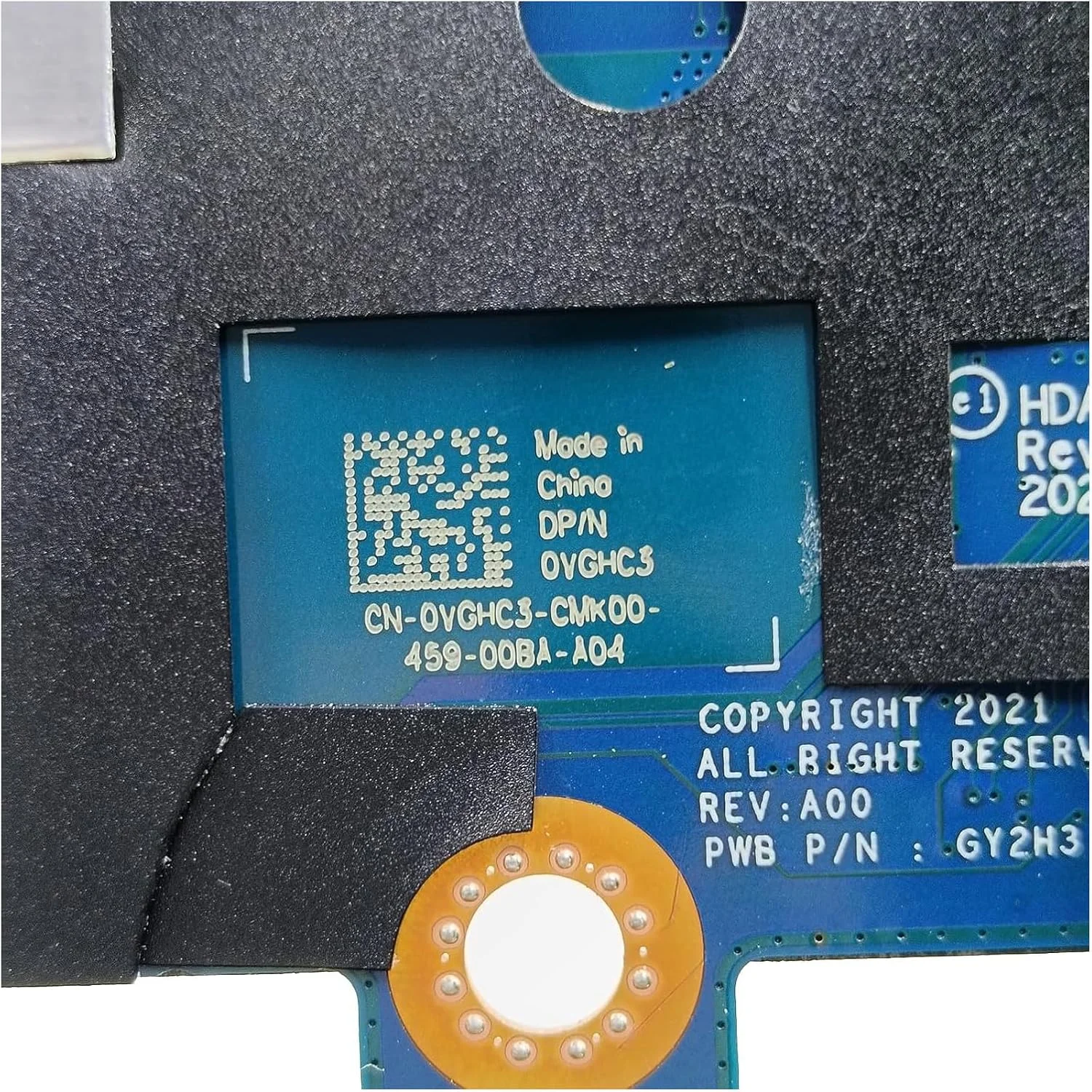 مادربرد جایگزین 0VGHC3 VGHC3 برای لپ تاپ دل Chromebook 3110 مدل LA-L562P، پردازنده Celeron N4500، رم 8 گیگابایت، حافظه 64 گیگابایت (توجه: مناسب برای CHROMEBOOK 3110 2-in-1 نیست) مادربرد جایگزین 0VGHC3 VGHC3 برای لپ تاپ دل Chromebook 3110 مدل LA-L562P، پردازنده Celeron N4500، رم 8 گیگابایت، حافظه 64 گیگابایت (توجه: مناسب برای CHROMEBOOK 3110 2-in-1 نیست)